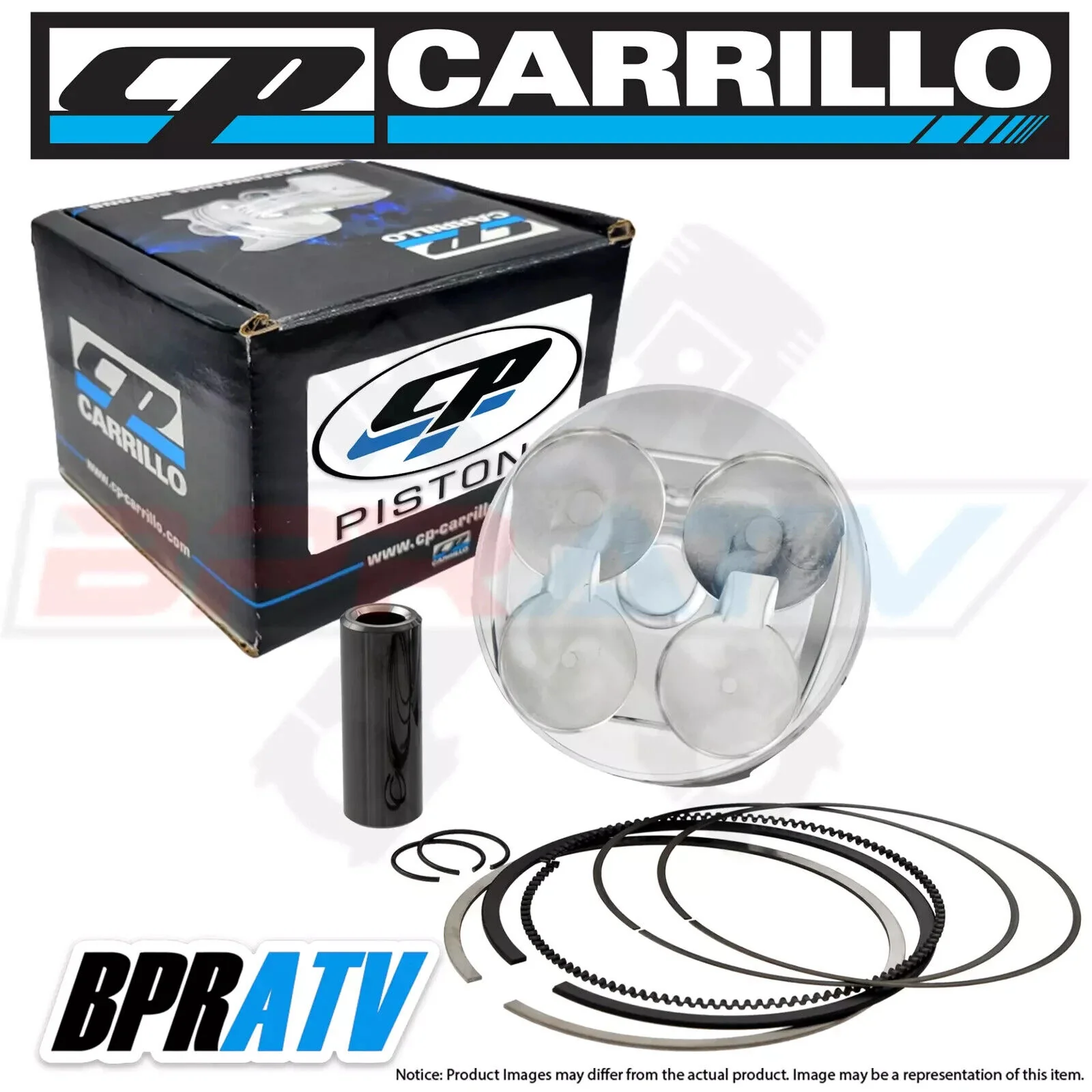 CP-Carrillo 08-15 Can-Am DS450 13:1 97mm STD Bore 60.8mm Stroke 449cc Piston Kit - Image 10