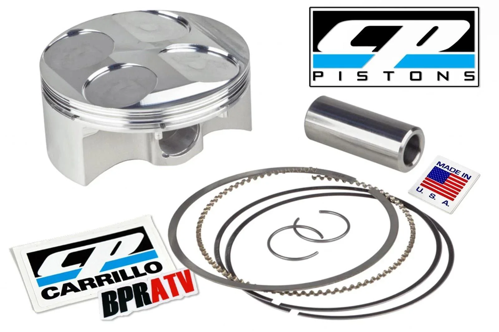 Yamaha Raptor 660 CP Carrillo 102mm 11:1 Big Bore Stroker Performance Piston Kit - Image 4