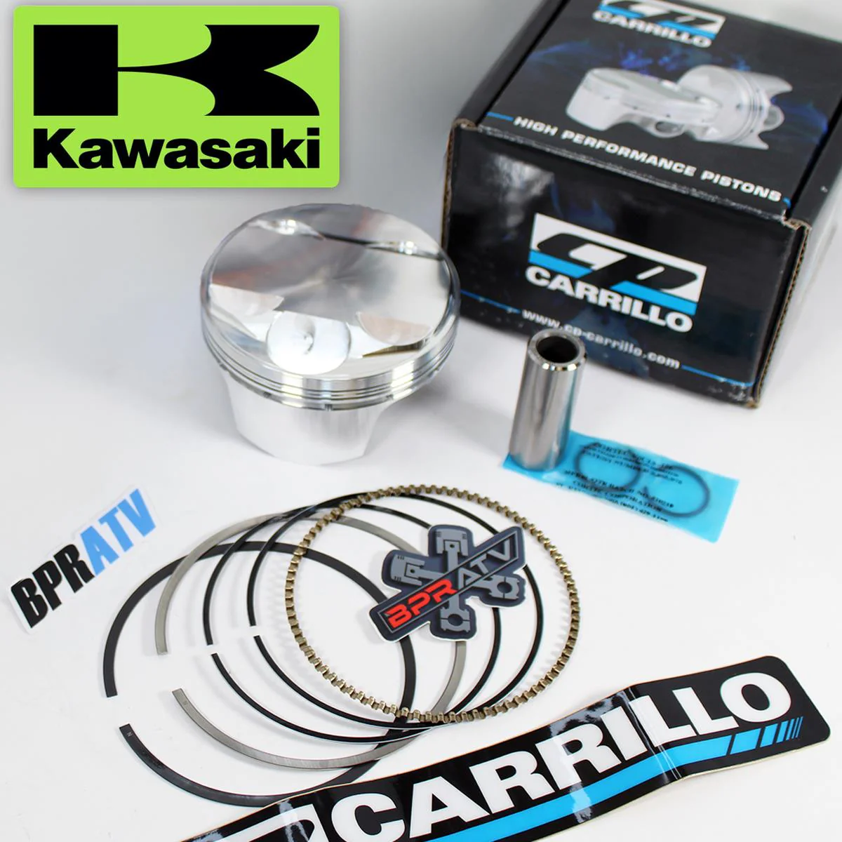 CP-Carrillo 19-23 Kawasaki KX450 KX 450 13.5 96mm Coated Race Forged Piston Kit - Image 12