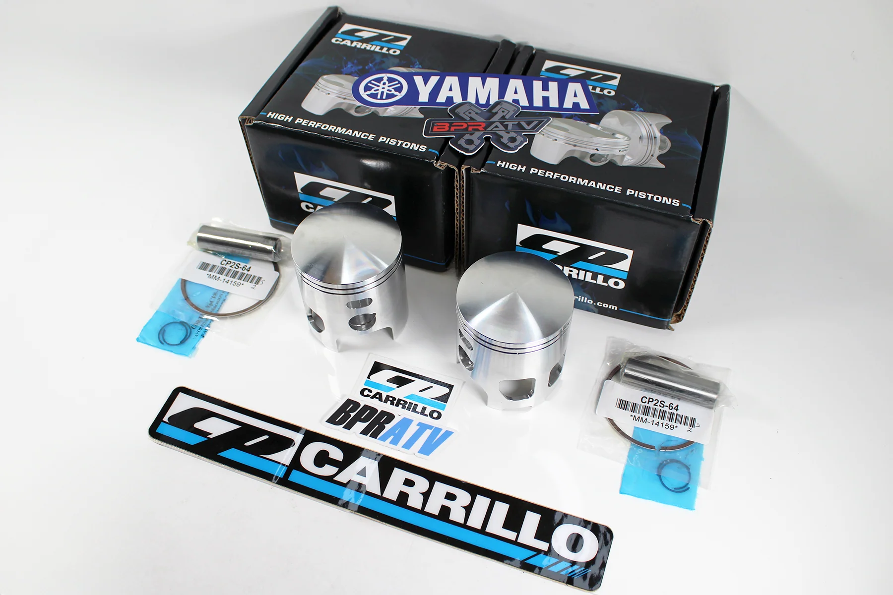 CP Carrillo Banshee 66mm Forged Piston Kit Upgrade OEM Big Athena Cylinder USA - Image 3