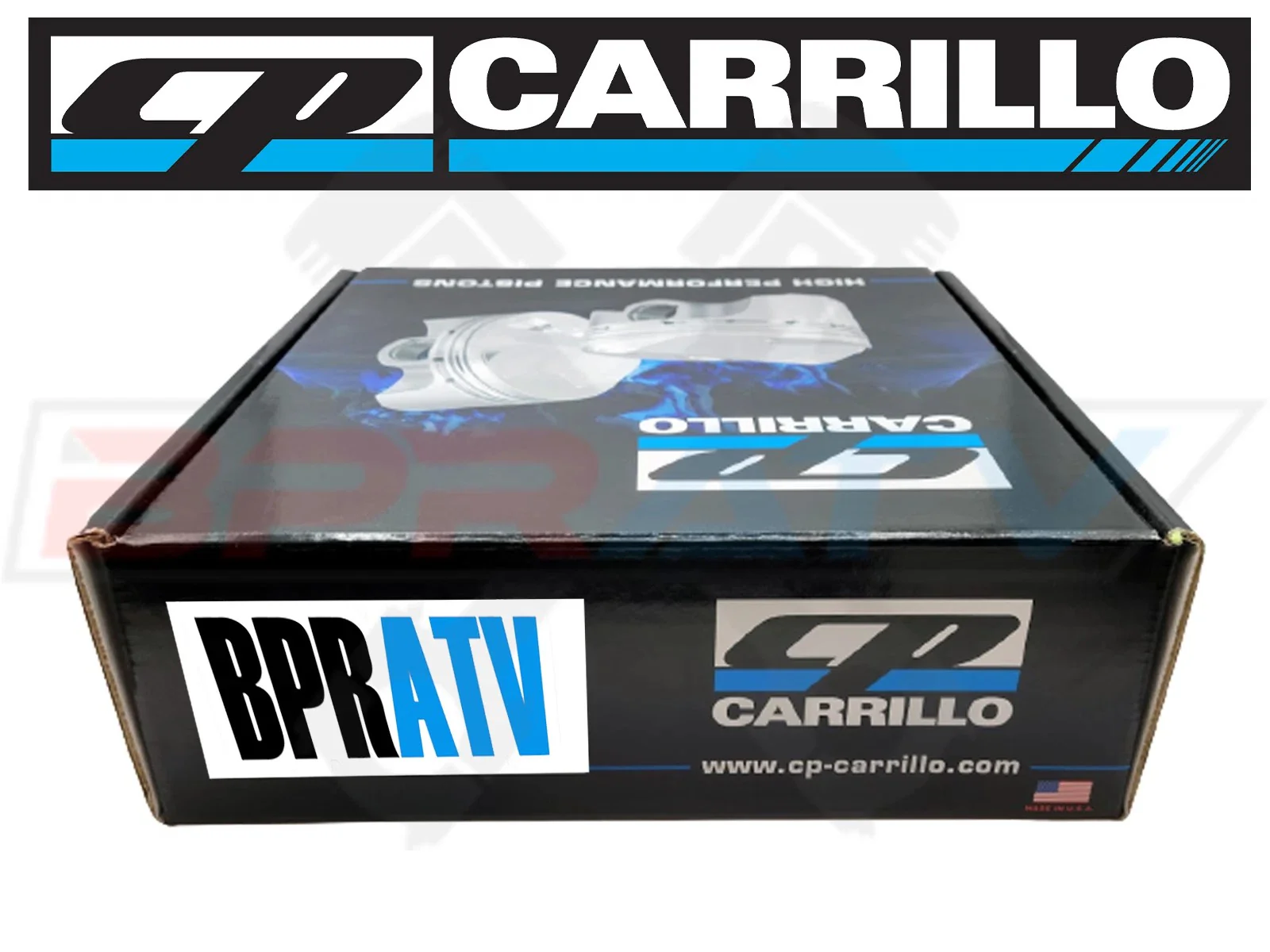 Can Am Maverick X3 Turbo Stock Bore 9.5:1 CP Carrillo Piston Pistons Kit (All 3) - Image 15