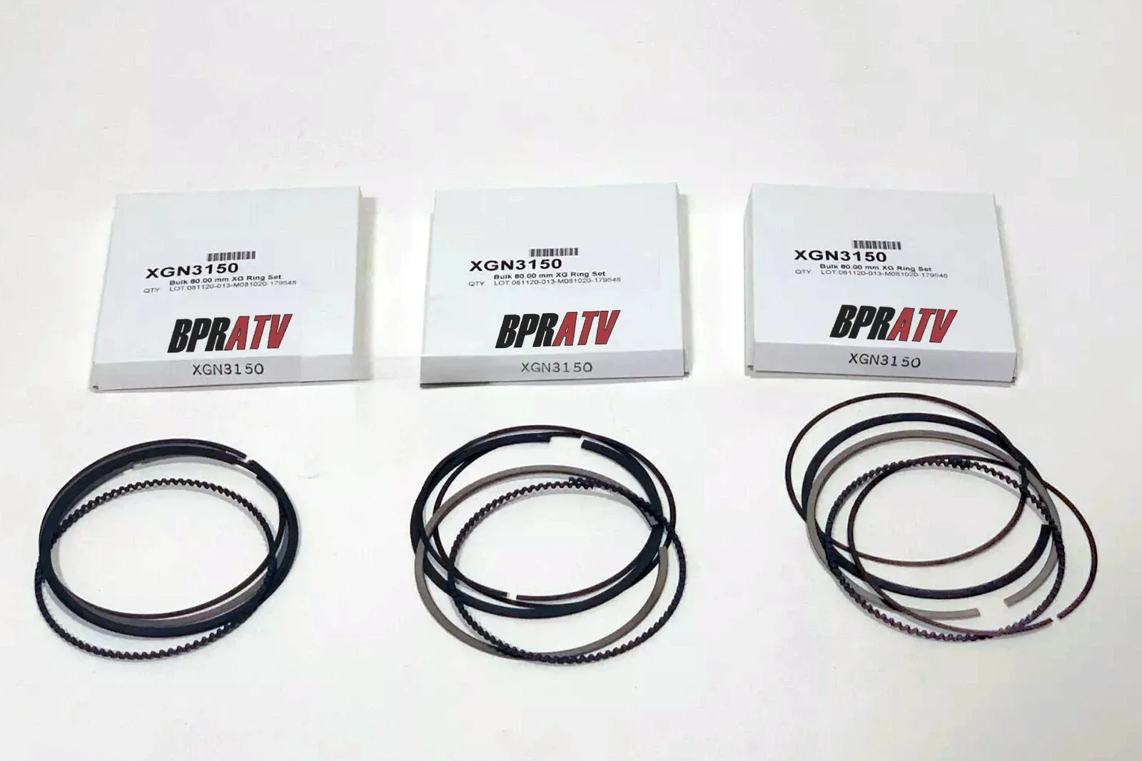 Can Am Maverick X3 Turbo Stock Bore 9.5:1 CP Carrillo Piston Pistons Kit (All 3) - Image 7