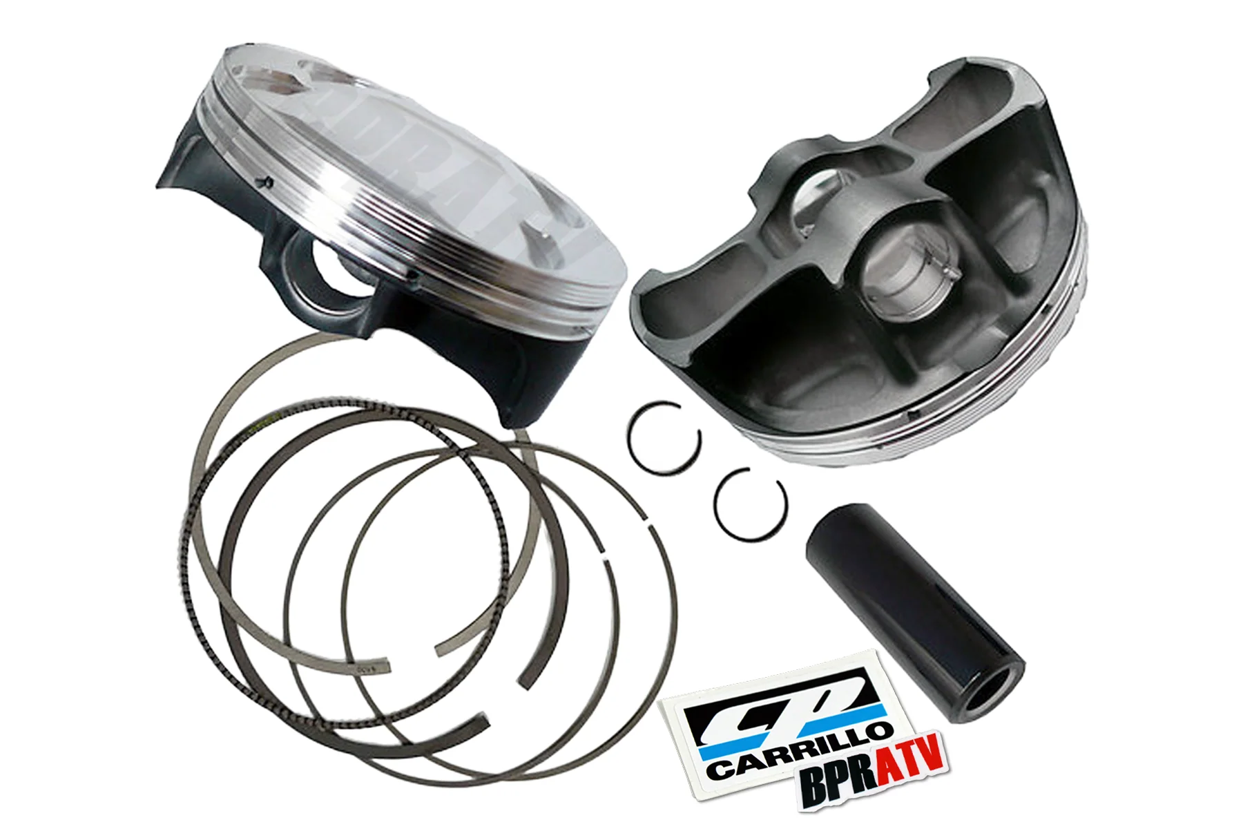 CP-Carrillo Piston Cometic Kit Honda CRF450R RX RWE 17+ 13.5:1 Full Race Coated! - Image 17