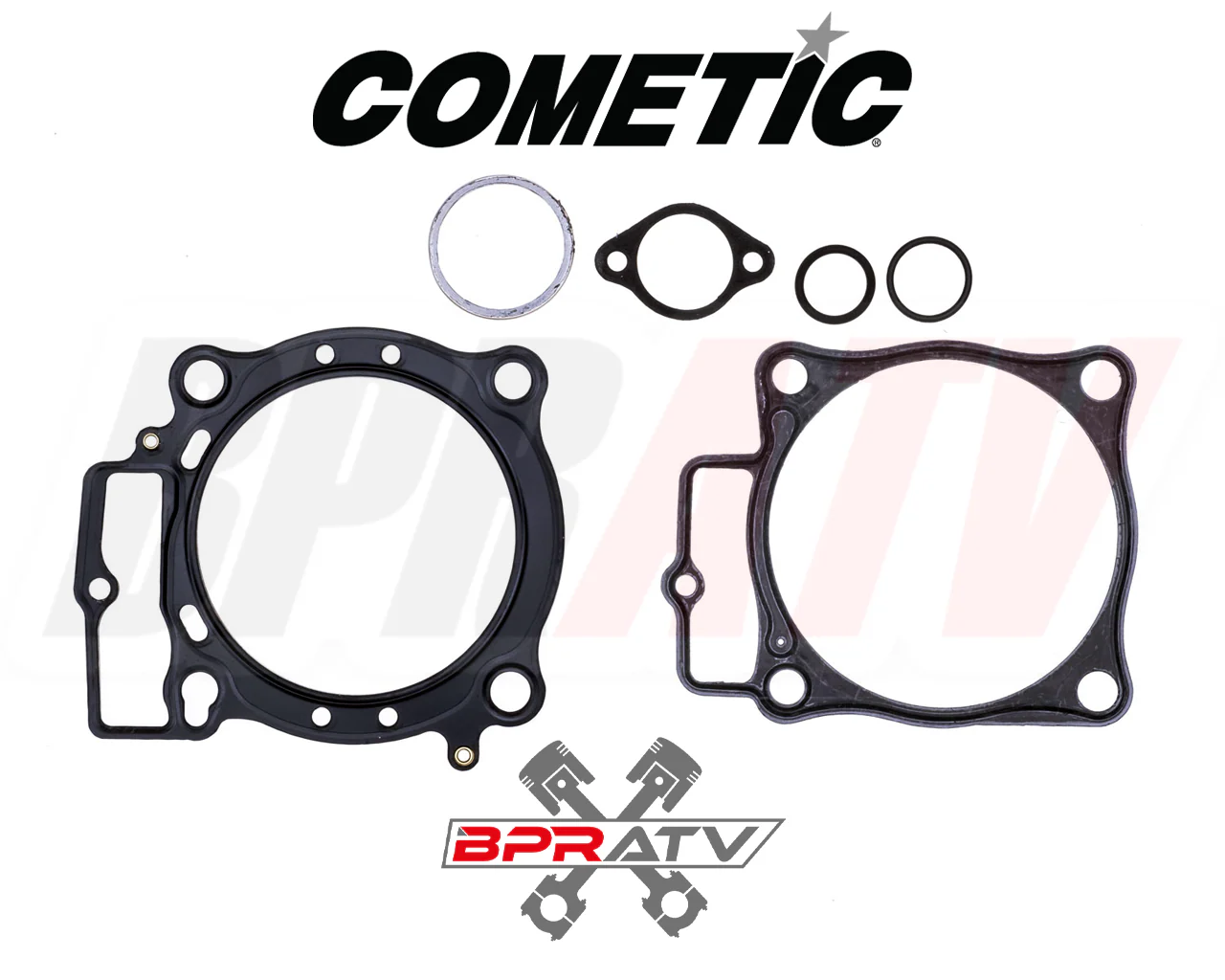 CP-Carrillo Piston Cometic Kit Honda CRF450R RX RWE 17+ 14.3:1 DLC Race Coated! - Image 7