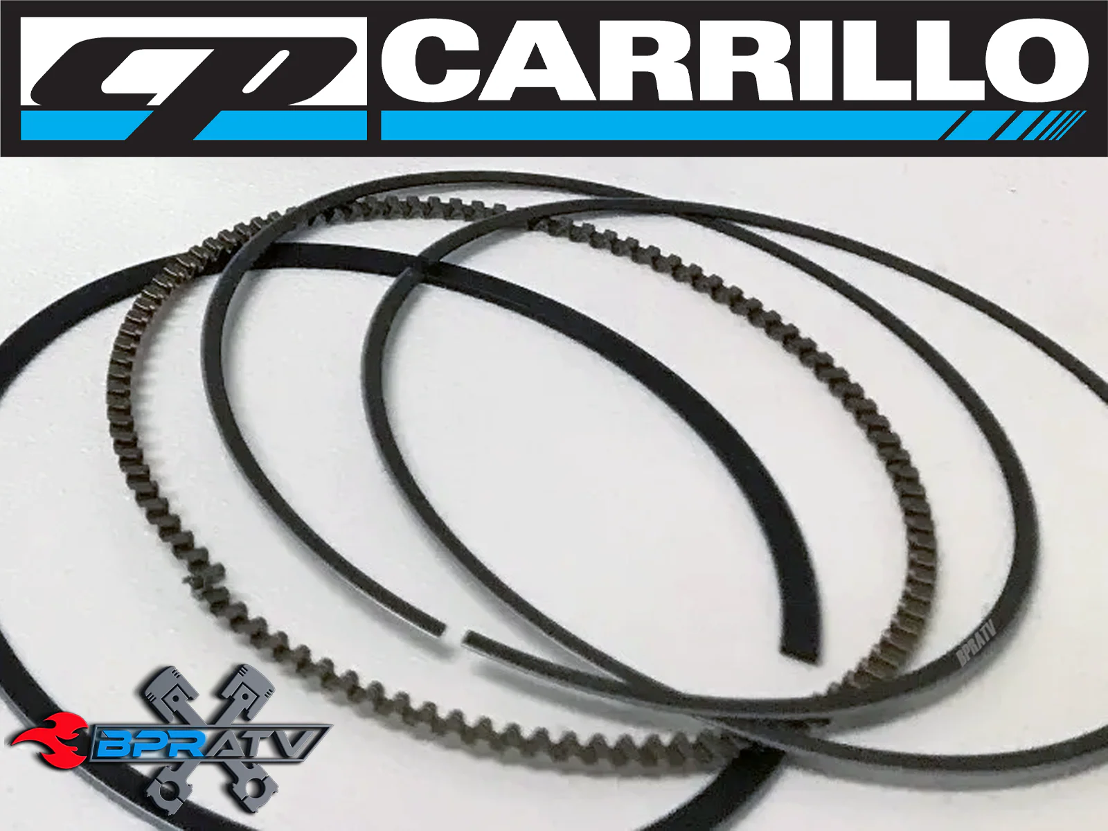 CP Carrillo Piston Rings Replacement Piston Ring Set 97mm Honda TRX450R TRX 450R - Image 7