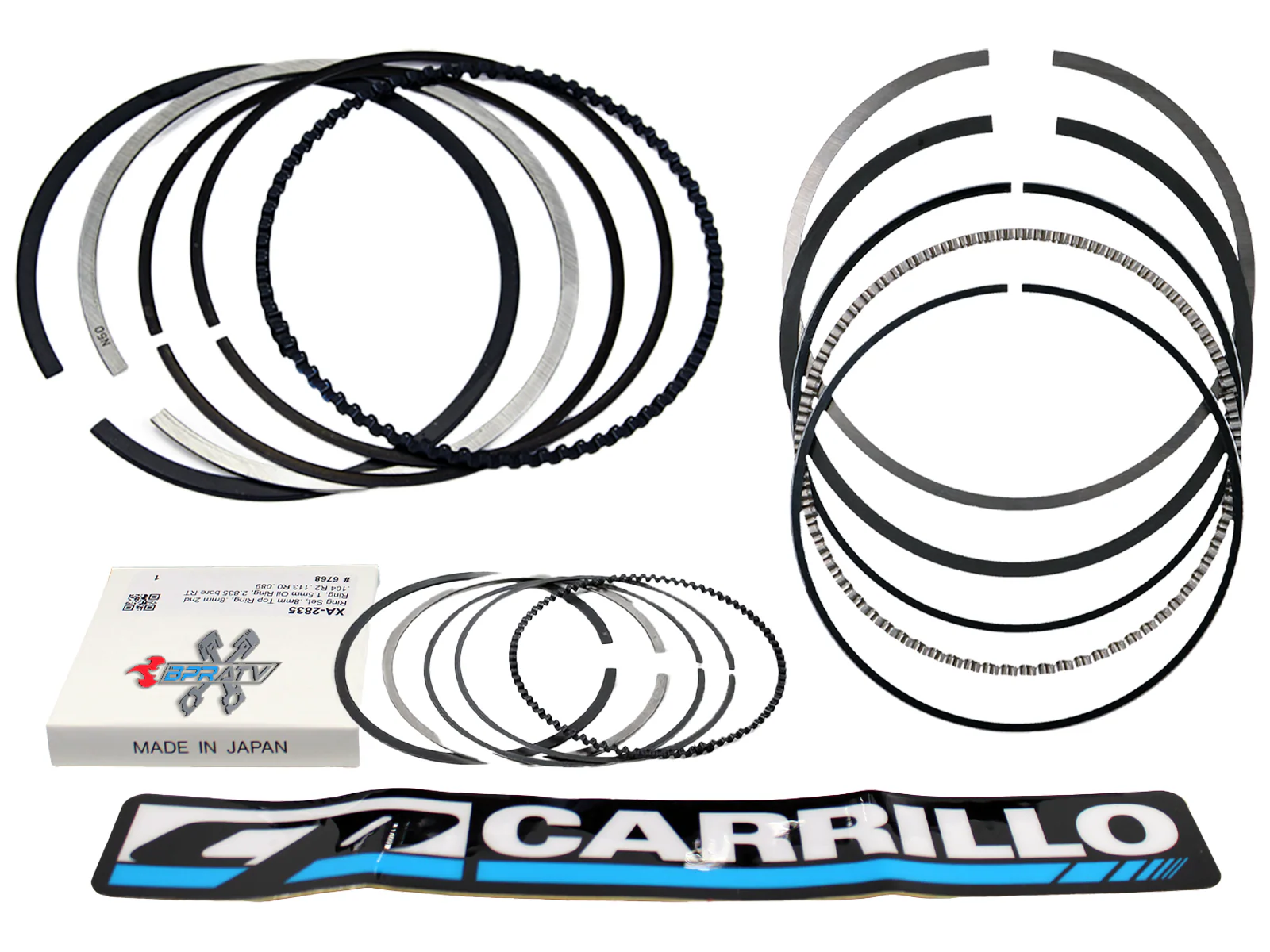 CP Carrillo Piston Rings Replacement Ring Set 97mm TRX450R YFZ450 YFZ 450R DS450 - Image 10