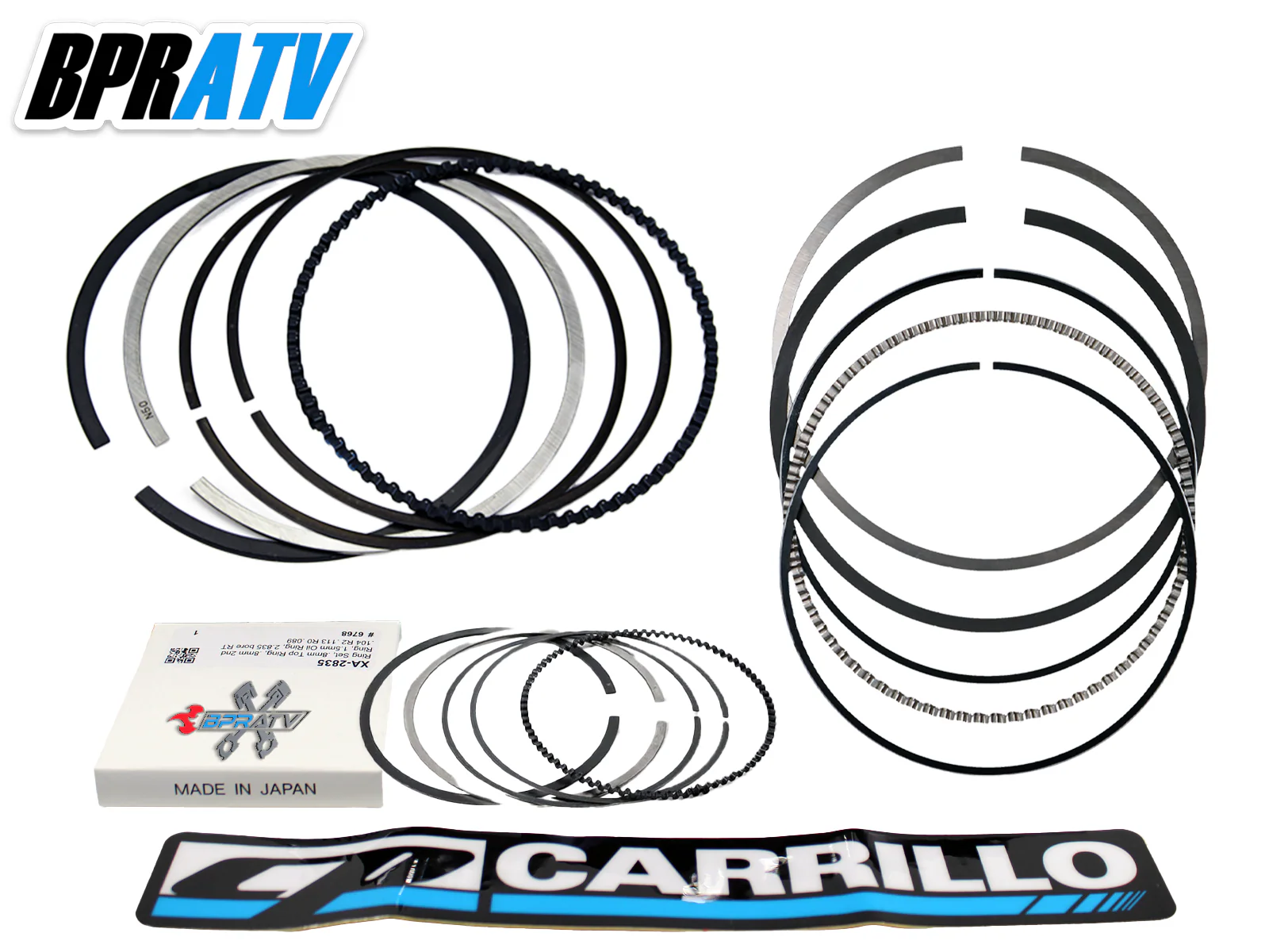 CP Carrillo Piston Rings Replacement Ring Set 97mm TRX450R YFZ450 YFZ 450R DS450 - Image 8