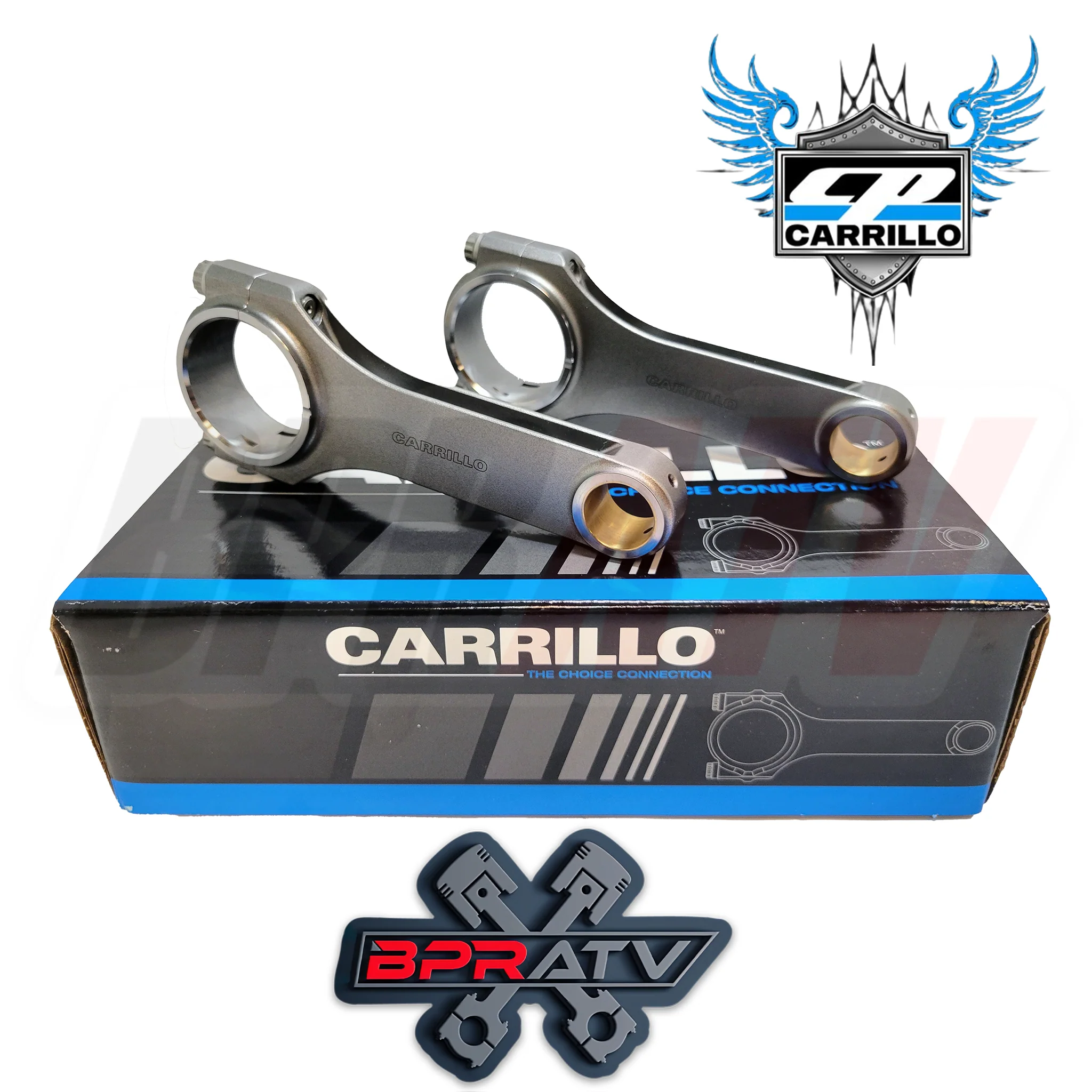 CP Carrillo Piston Set & Connecting Rod Kit for Polaris RZR XP900 XP 900 '11-14 - Image 11