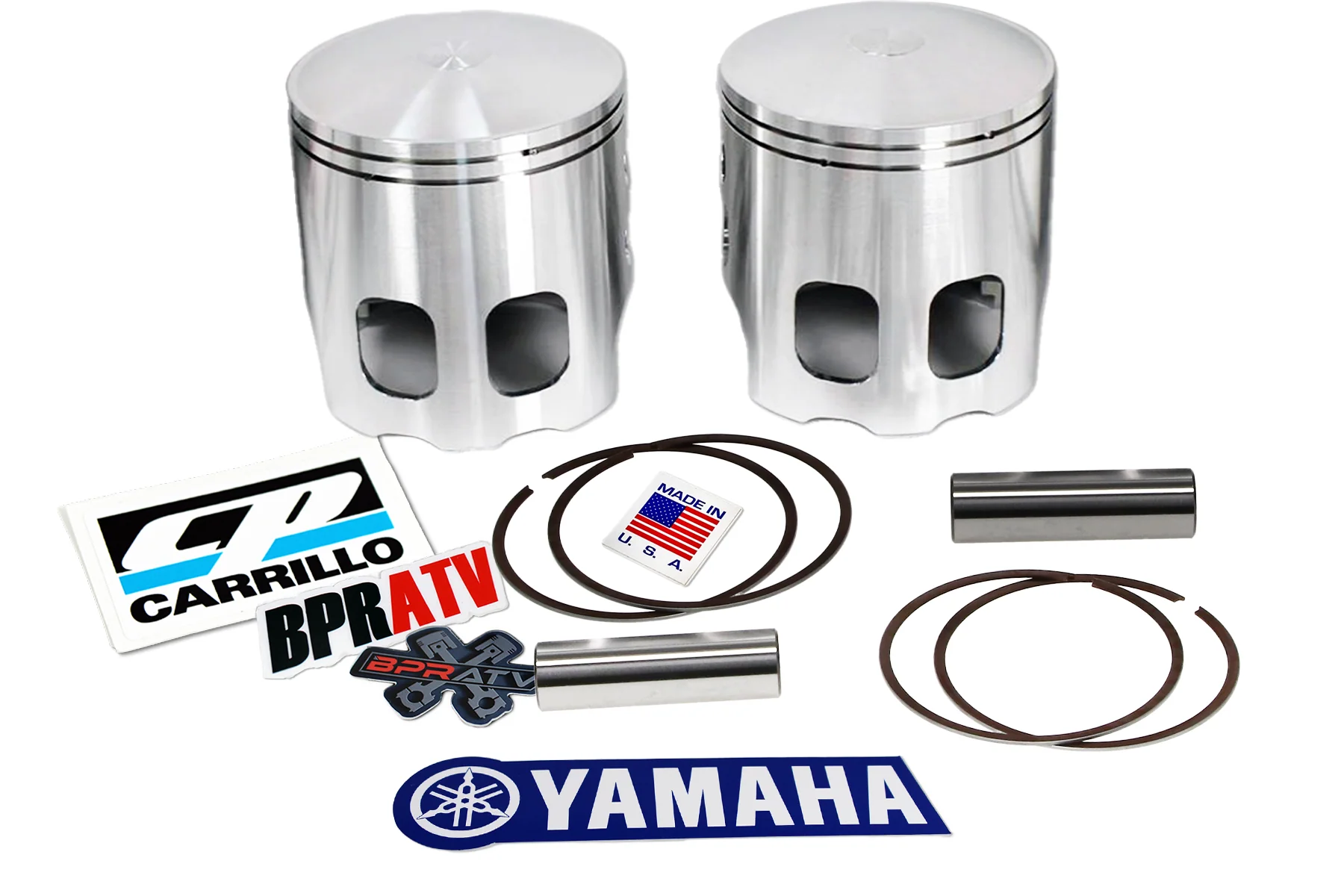 CP-Carrillo Yamaha Banshee 65mm Big Bore Forged Piston Kit High Performance New! - Image 9