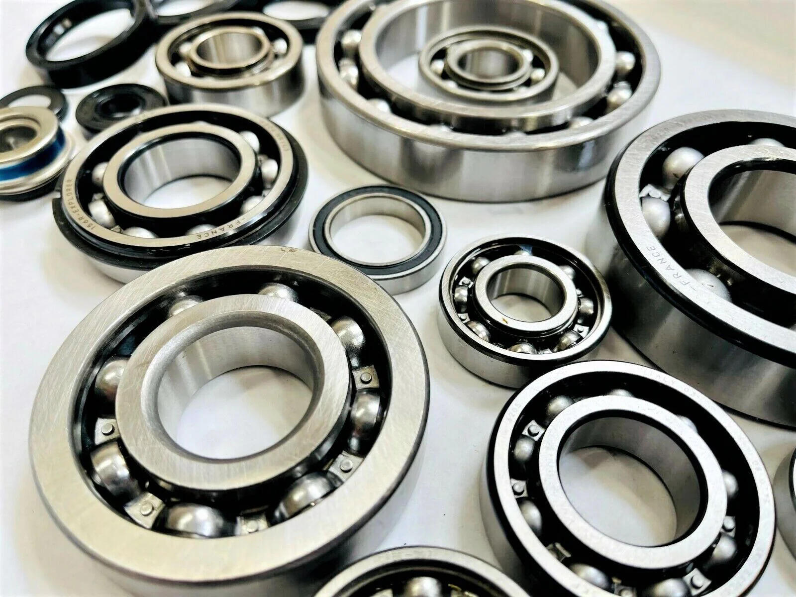 CR500R CR 500R Wheel Crank Bearings Complete Bottom End Motor Engine Bearing Kit - Image 3