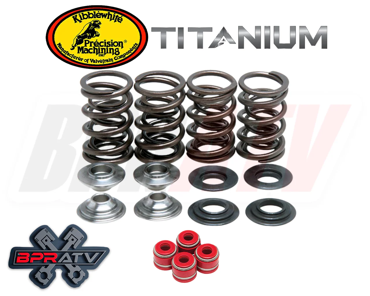 CRF150R Kibblewhite Cylinder Head Service Kit Springs Valves Guides Gaskets Kit - Image 11