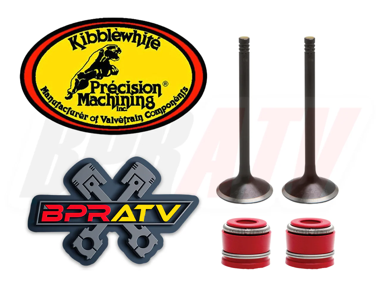 CRF150R Kibblewhite Cylinder Head Service Kit Springs Valves Guides Gaskets Kit - Image 13