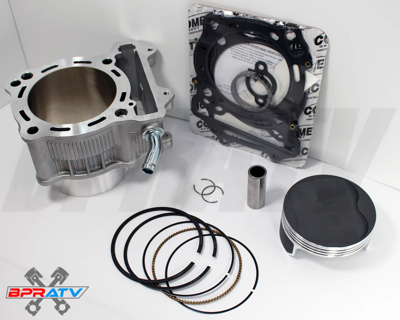 Cylinder Piston Gaskets Big Bore Top End Rebuild Kit for Arctic Cat 400 DVX 400 - Image 12