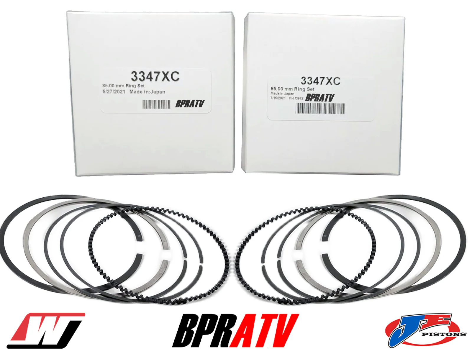 Can-Am Defender HD 10 Wiseco 11.5:1 Forged Pistons Set High Comp Stock Bore Kit - Image 26