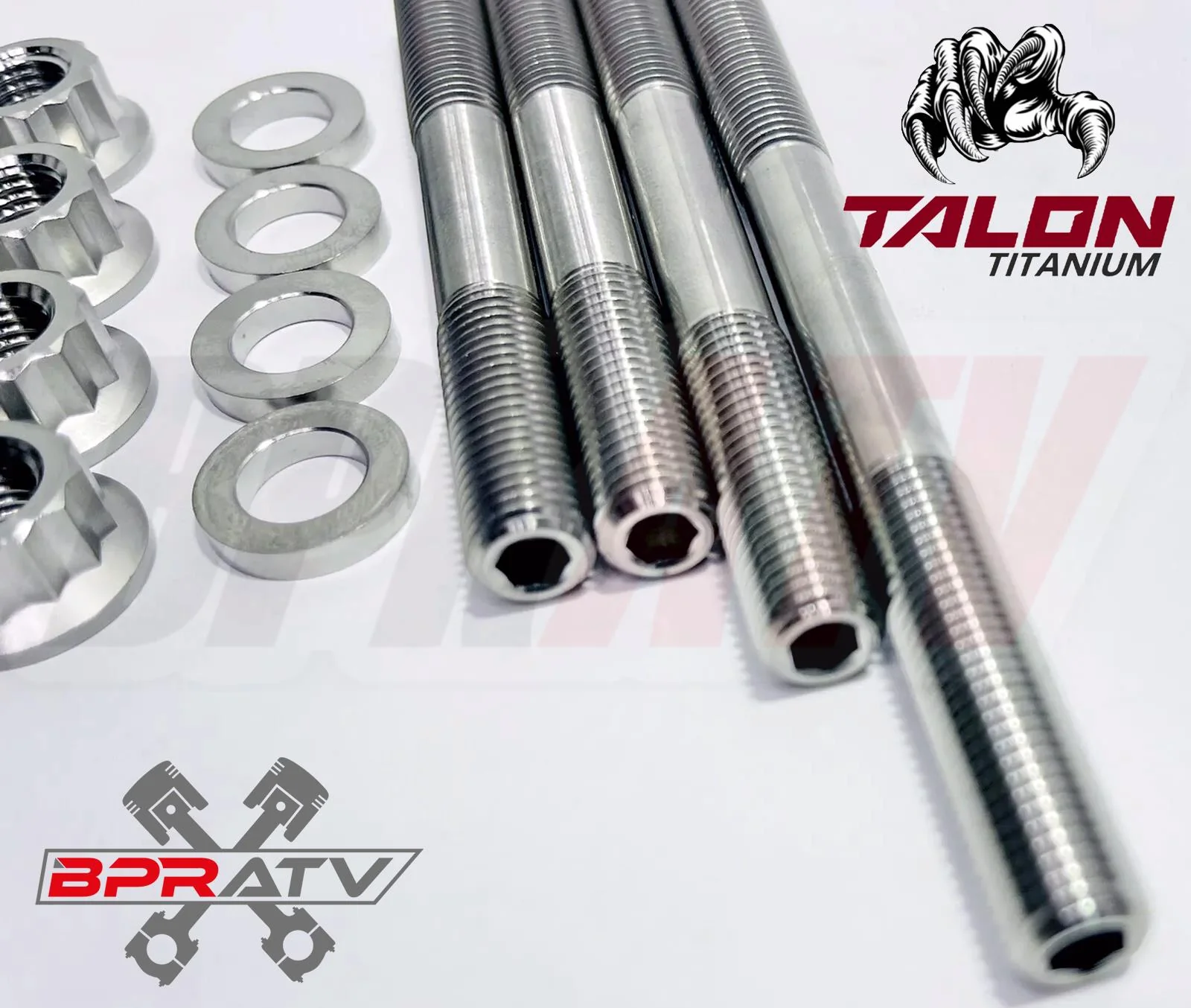 DRZ400 DRZ DR-Z 400 Maxlock Titanium Head Studs Grade 5 Ti Stud Bolt Upgrade Kit - Image 18