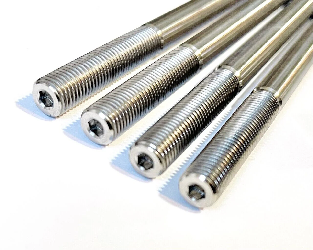 DRZ400 DRZ DR-Z 400 Maxlock Titanium Head Studs Grade 5 Ti Stud Bolt Upgrade Kit - Image 19