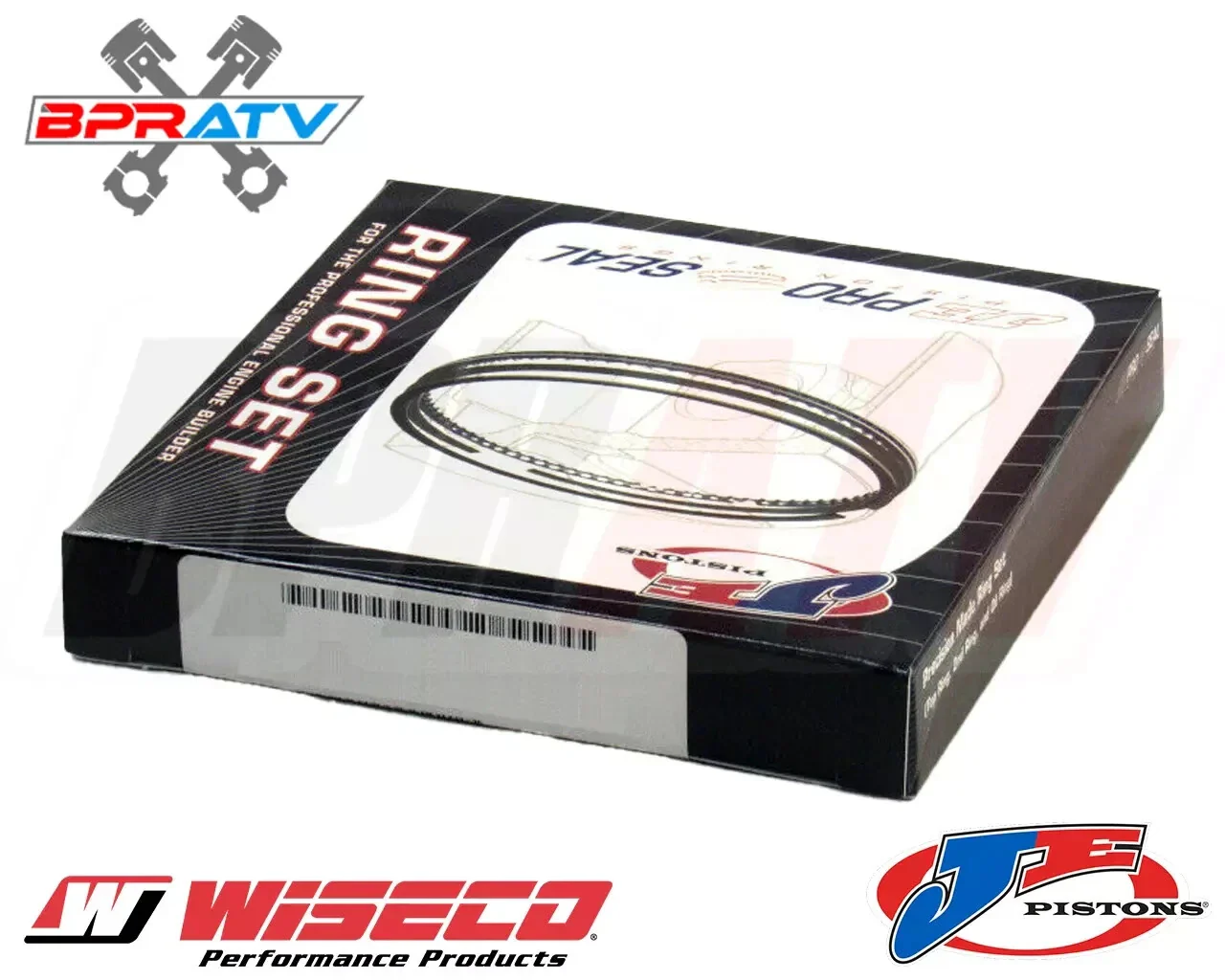DS650 DS 650 Big Bore Piston Rings Ring Set 105mm 105 mil Can Am JE Pair 221844 - Image 7