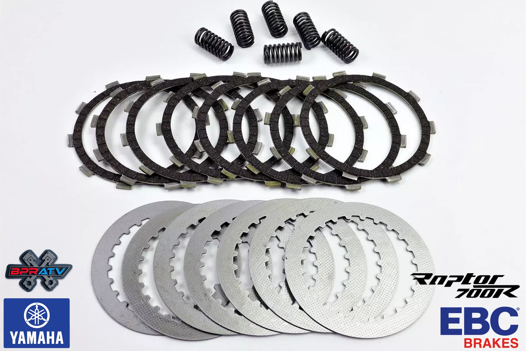EBC DIRT RACER Clutch Rebuild Kit Fibers Plates Springs Gasket Yamaha Raptor 700 - Image 5