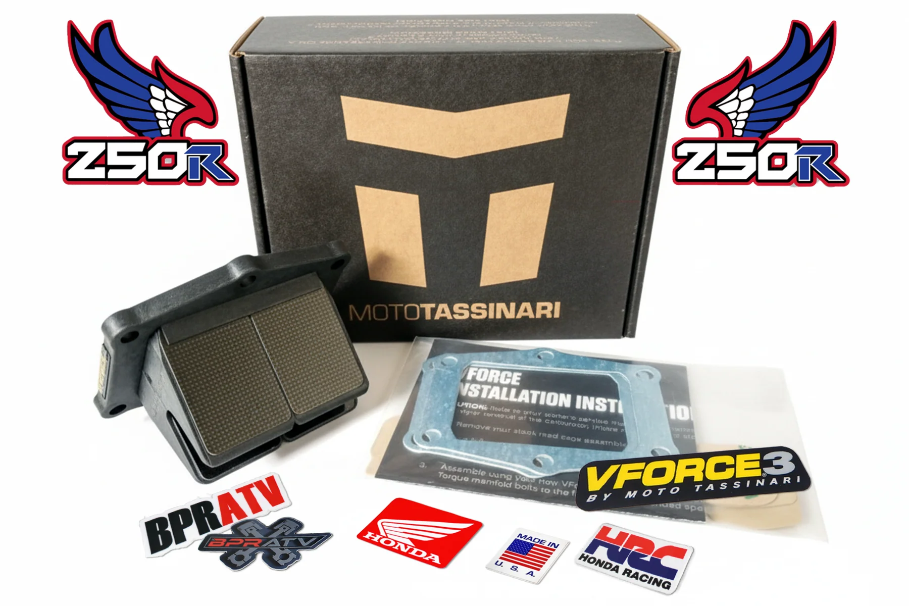 Genuine Moto Tassinari VForce3 V305B Reed Valve System Honda 250R Pilot Odyssey! - Image 19