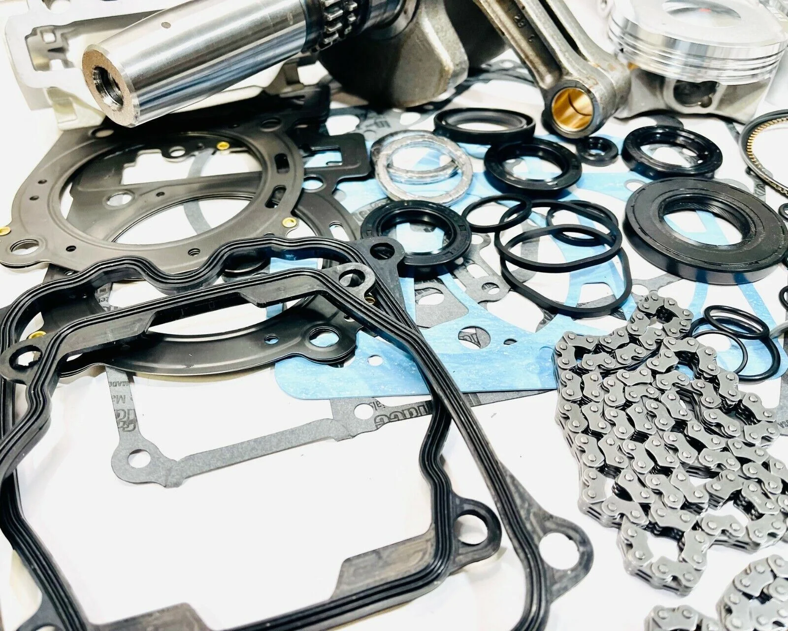 Get best Outlander 1000 MAX 6x6 Rebuild Kit Complete Top Bottom Motor Engine Set - Image 7