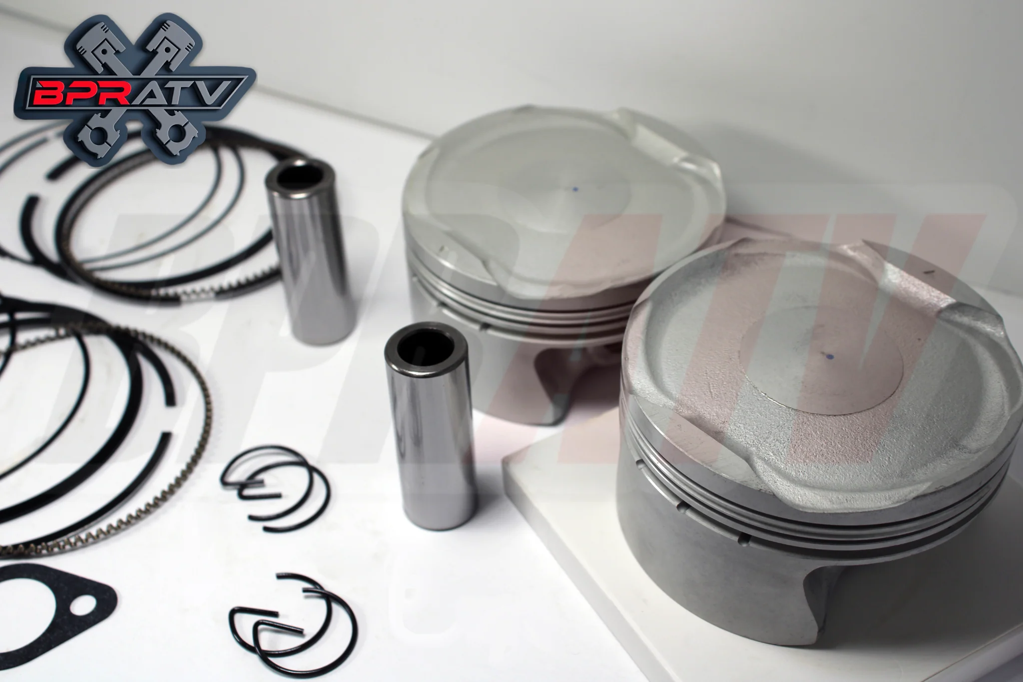 Good Can-Am Commander Outlander Maverick 1000 91mm Stock Pistons Gaskets Set Kit - Image 3