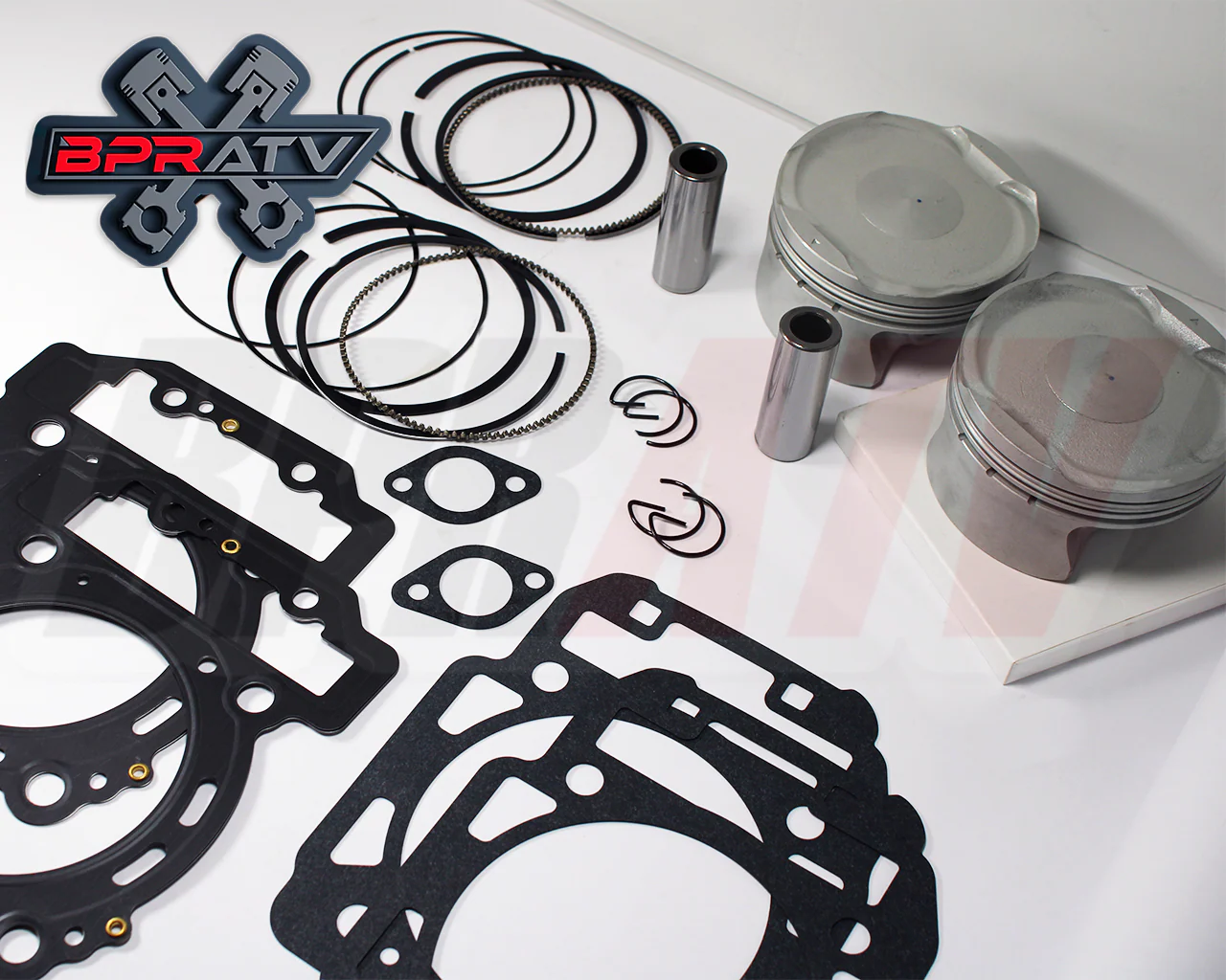 Good Can-Am Commander Outlander Renegade MAX 800 Stock Pistons Gaskets Set Kit - Image 2