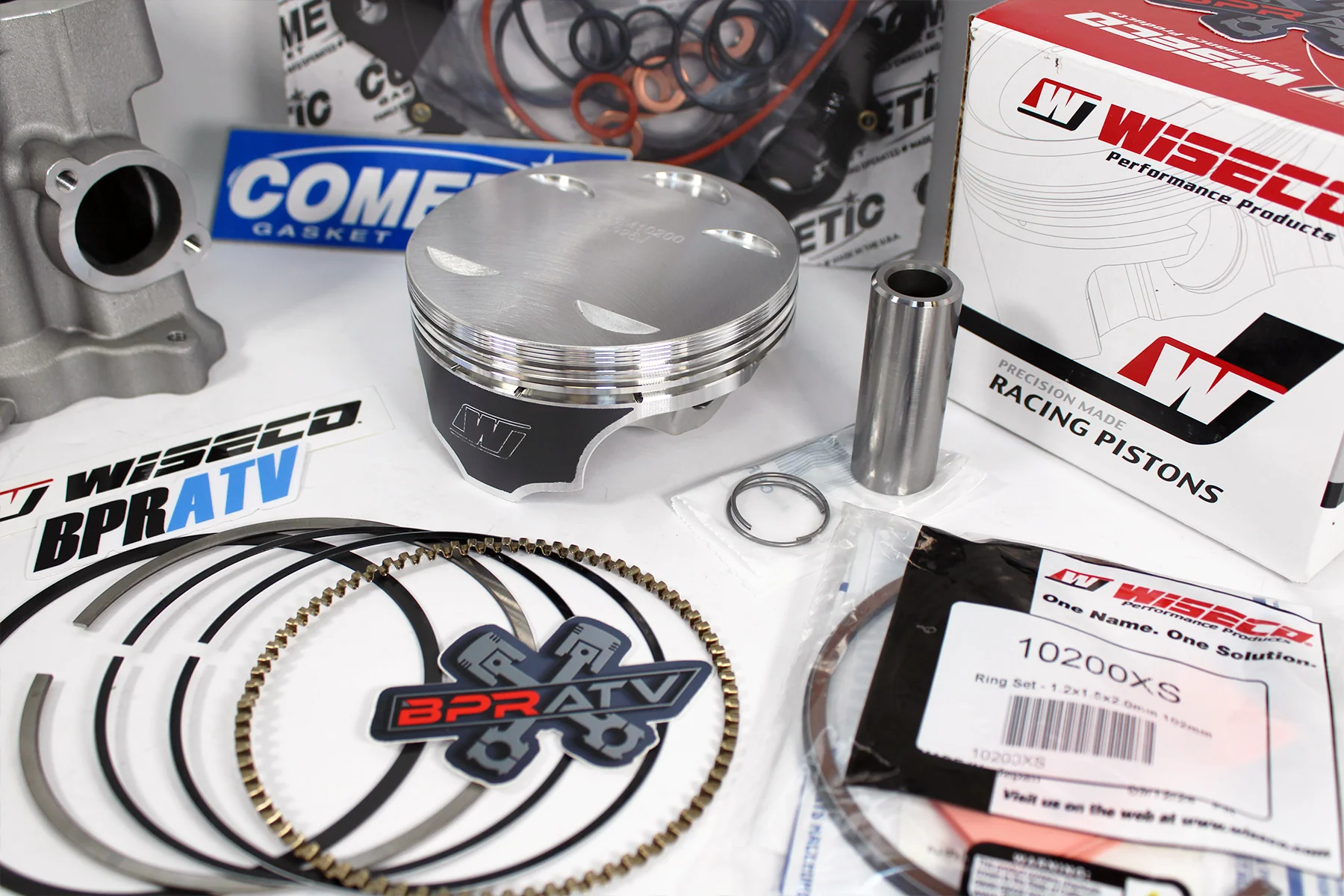 Grizzly 660 102mm +2 Big Bore Cylinder Wiseco Piston Cometic Top End Rebuild Kit - Image 13