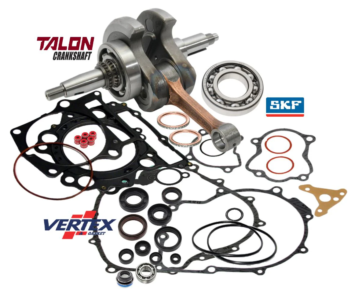 Grizzly 660 Rebuilt Bottom End Rebuild Kit Motor Engine Crank Assembly Parts