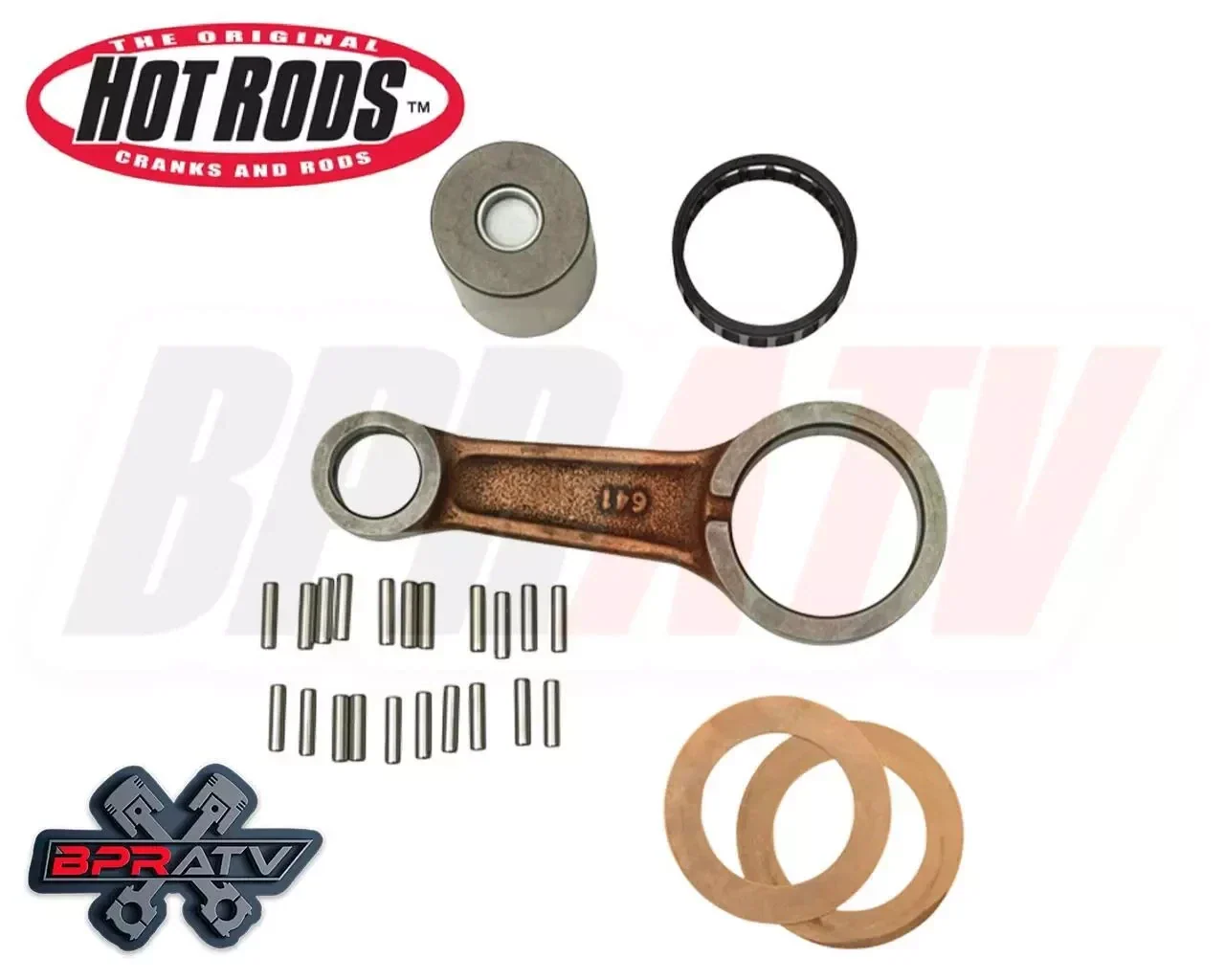Honda 04 05 TRX 450R Hot Rods Crank Stock Aftermarket Crankshaft & Main Bearings - Image 11