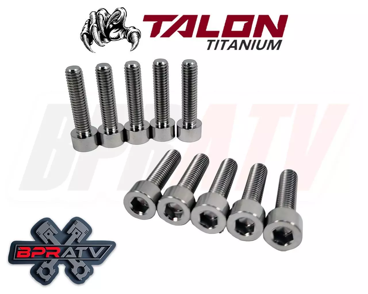 Honda 06+ TRX450R Titanium Bolts Left Right Case Covers Ti Engine Motor Bolt Kit - Image 20