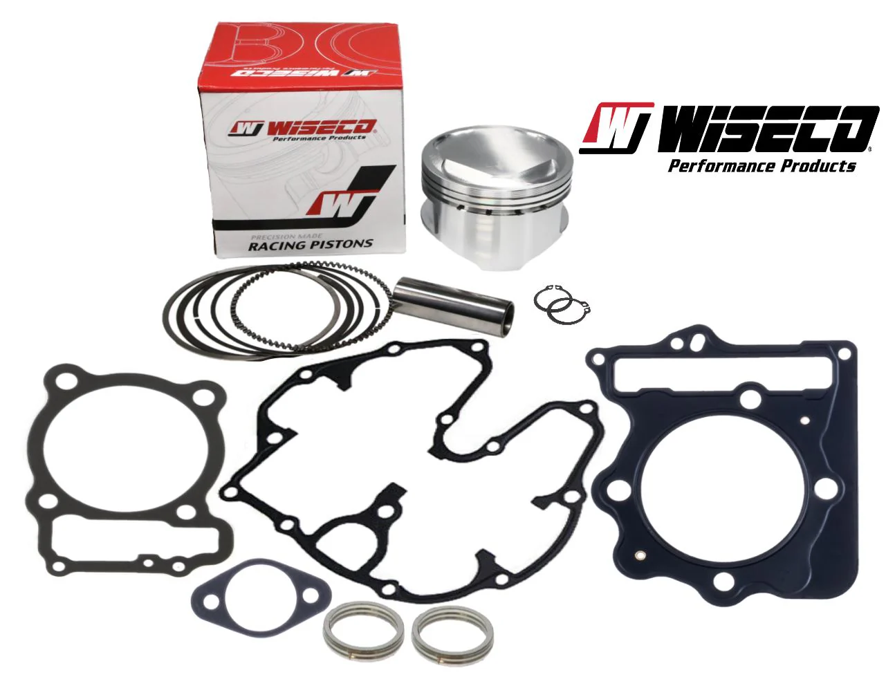 Honda 400EX 400X Wiseco Piston Top End Gaskets Stock Replace Hi Comp Pump Gas - Image 4