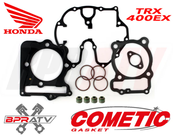 Honda 400EX 400X XR400 Top End Rebuild Kit CP 10:1 Piston Gaskets Cylinder NGK🔥 - Image 17