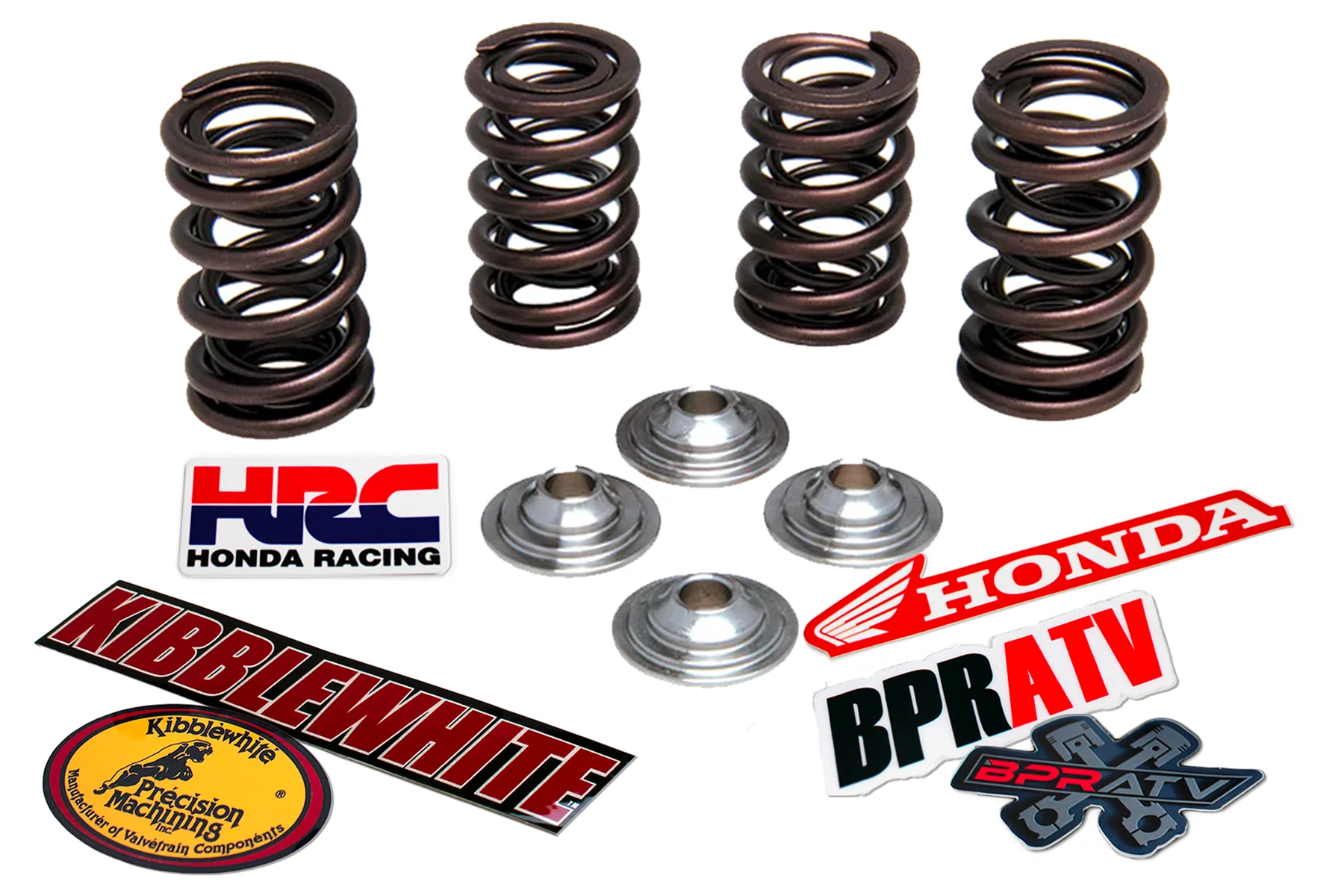 Honda ATC350X 1985 1986 Kibblewhite Valves Valve Spring Kit + Titanium Retainers - Image 5