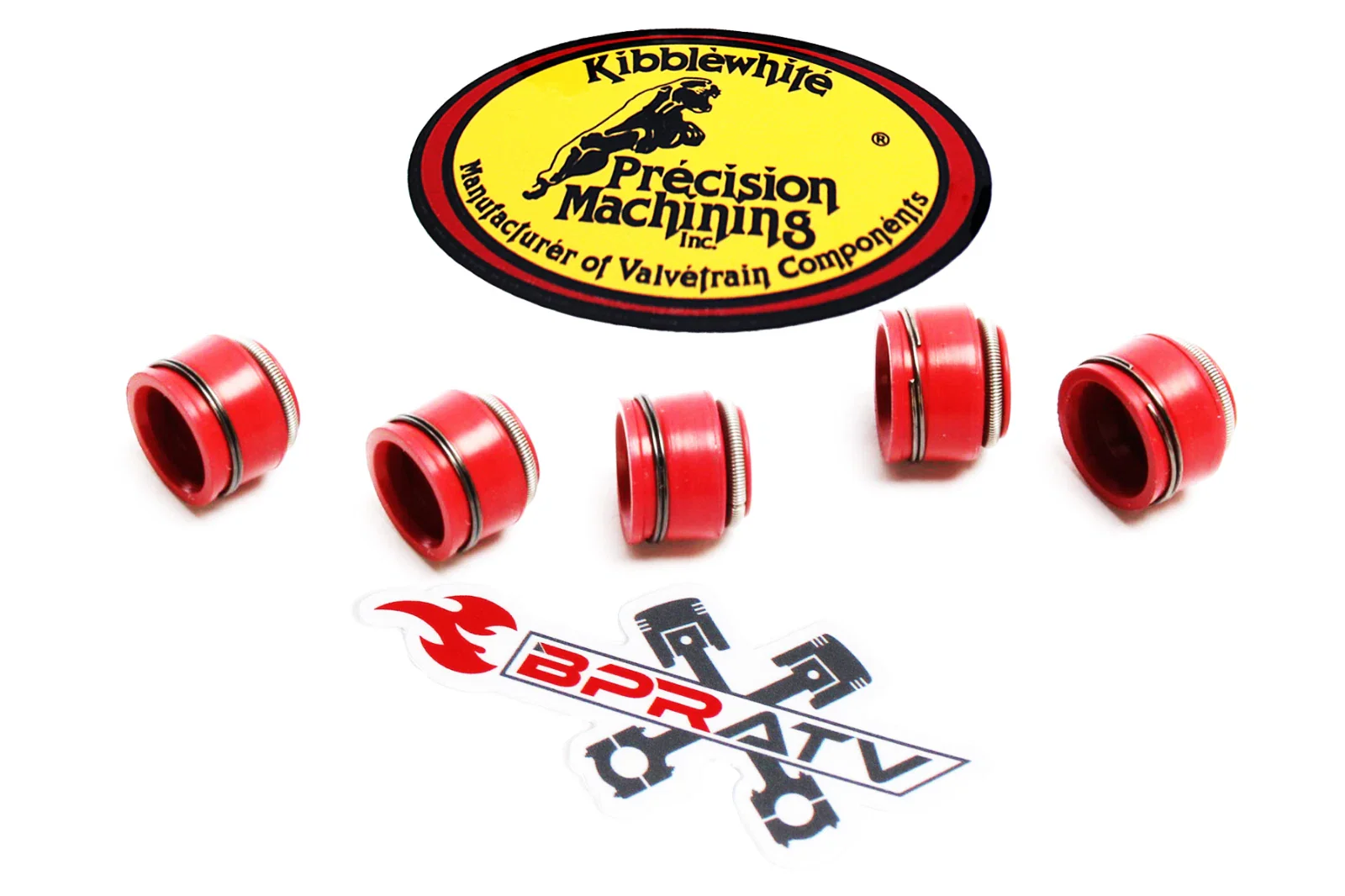 Honda CRF 150R Kibblewhite Valve Stem Seals Red Viton Seal Set 4 Honda 2006-2026 - Image 13