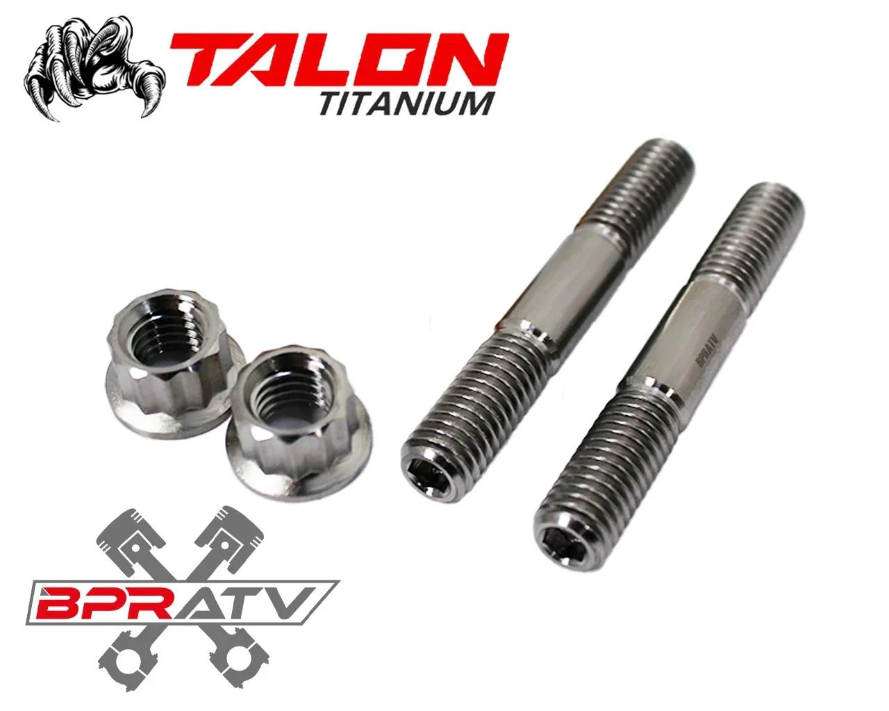 19 20 Honda CRF450L CRF 450L Titanium Head Exhaust Studs Nuts Bolts & Gasket Kit - Image 10