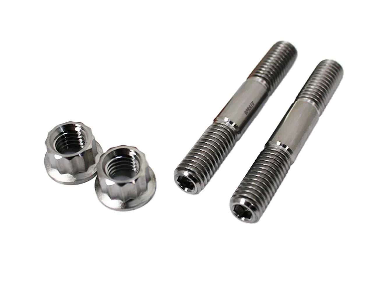 19 20 Honda CRF450L CRF 450L Titanium Head Exhaust Studs Nuts Bolts & Gasket Kit - Image 11