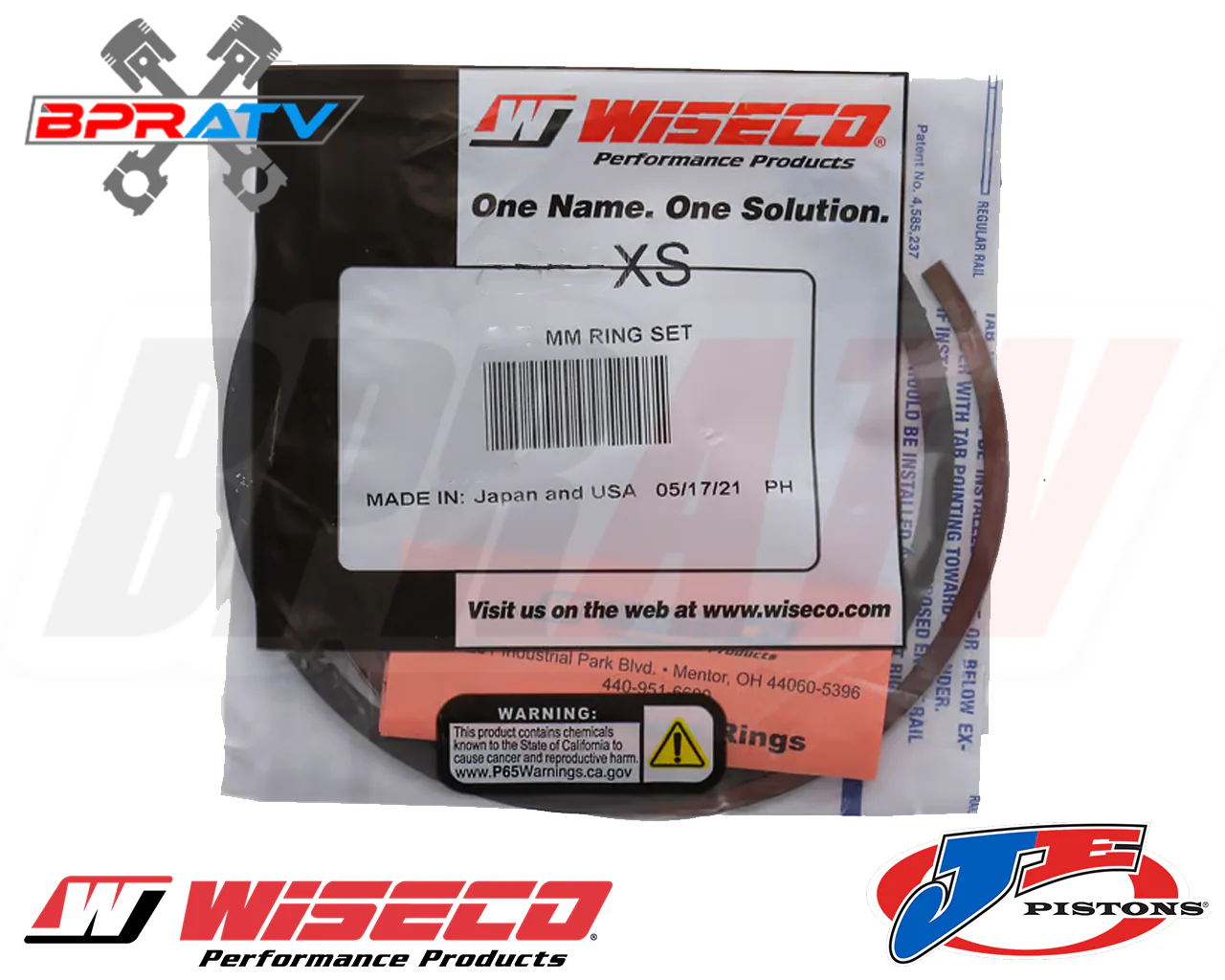 Honda TRX 400EX 400X Top End Rebuild Repair Kit Wiseco Piston Gaskets Cylinder - Image 17