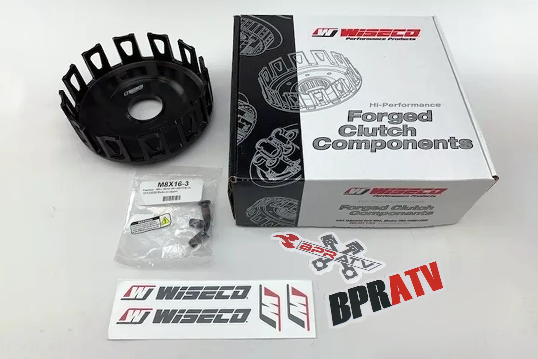Honda TRX 400EX 400X Wiseco Heavy Duty Forged Clutch Basket Kit 2005-2014 BPRATV - Image 16