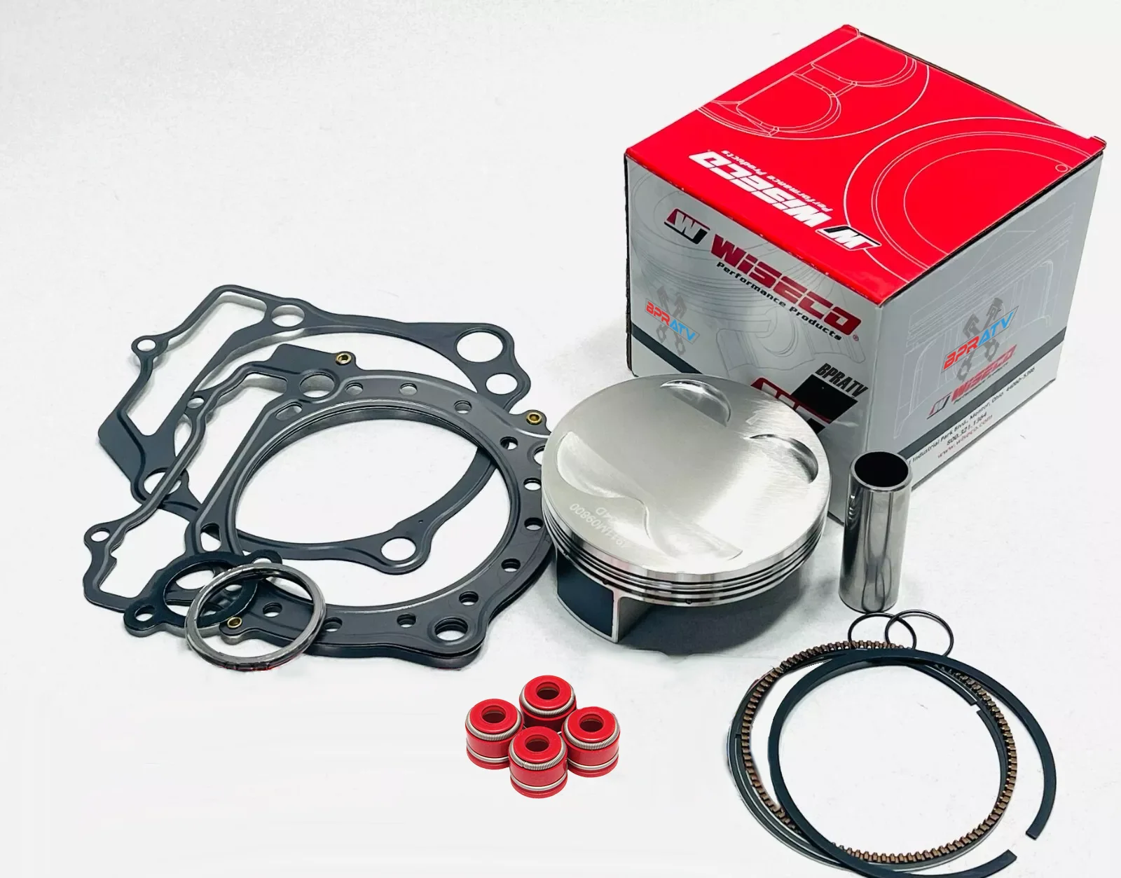 Honda TRX 400EX 400X XR400 Wiseco 86mm 10:1 Piston Kit & Cometic Top End Gasket - Image 2
