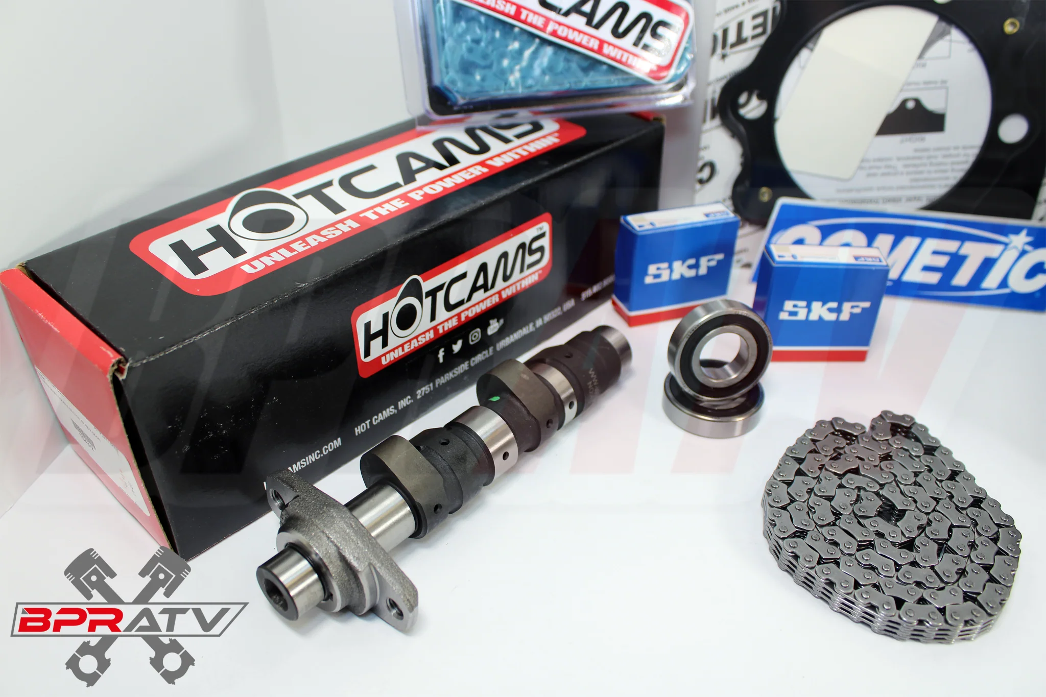 Honda TRX 400EX Assembled Cylinder Head Stage 2 Hot Cams Chain Big Bore Cometic - Image 8