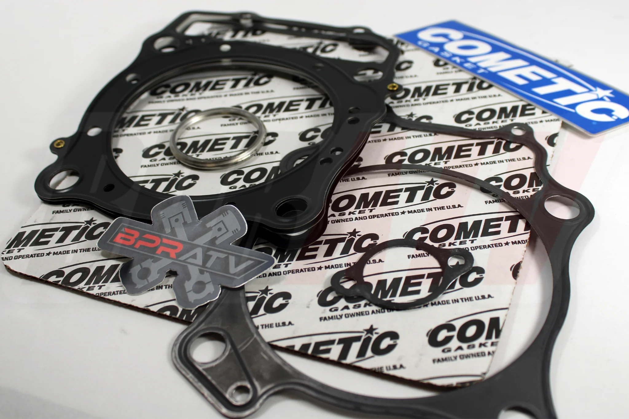 Honda TRX 700XX CP Piston 11:1 Stock Bore Cometic MLS Gasket Top End Rebuild Kit - Image 13