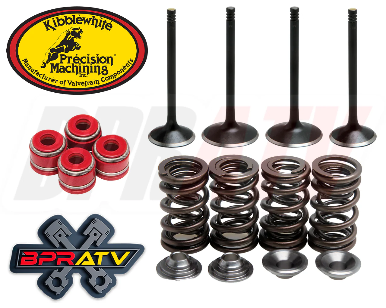 Honda TRX400EX 400X Kibblewhite Valves Springs Cylinder Head Service Kit Cometic - Image 6
