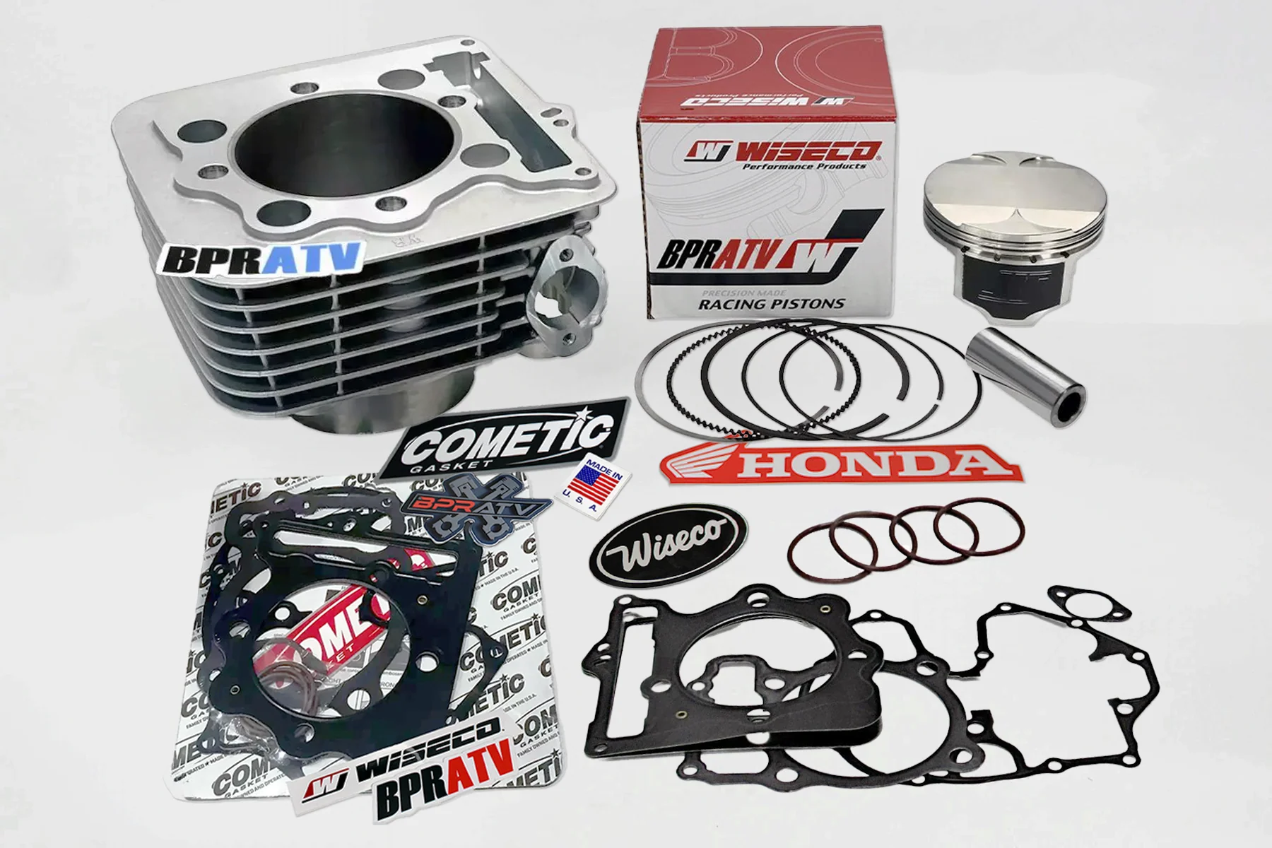 Honda TRX400EX 400X XR400 OEM Stock Bore Kit 85mm Wiseco Piston & Cometic Gasket