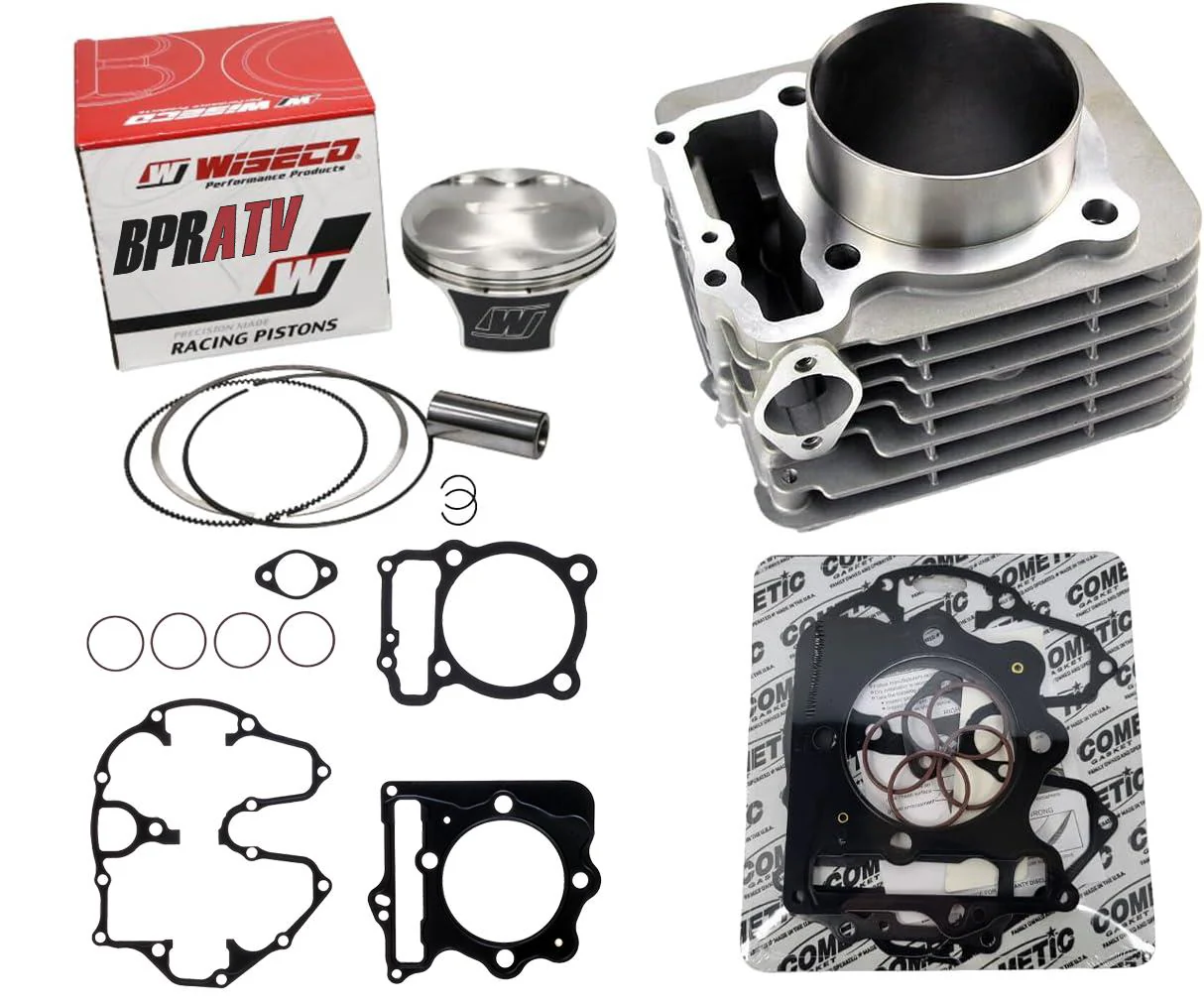 Honda TRX400EX 400X XR400 OEM Stock Bore Kit 85mm Wiseco Piston & Cometic Gasket - Image 3