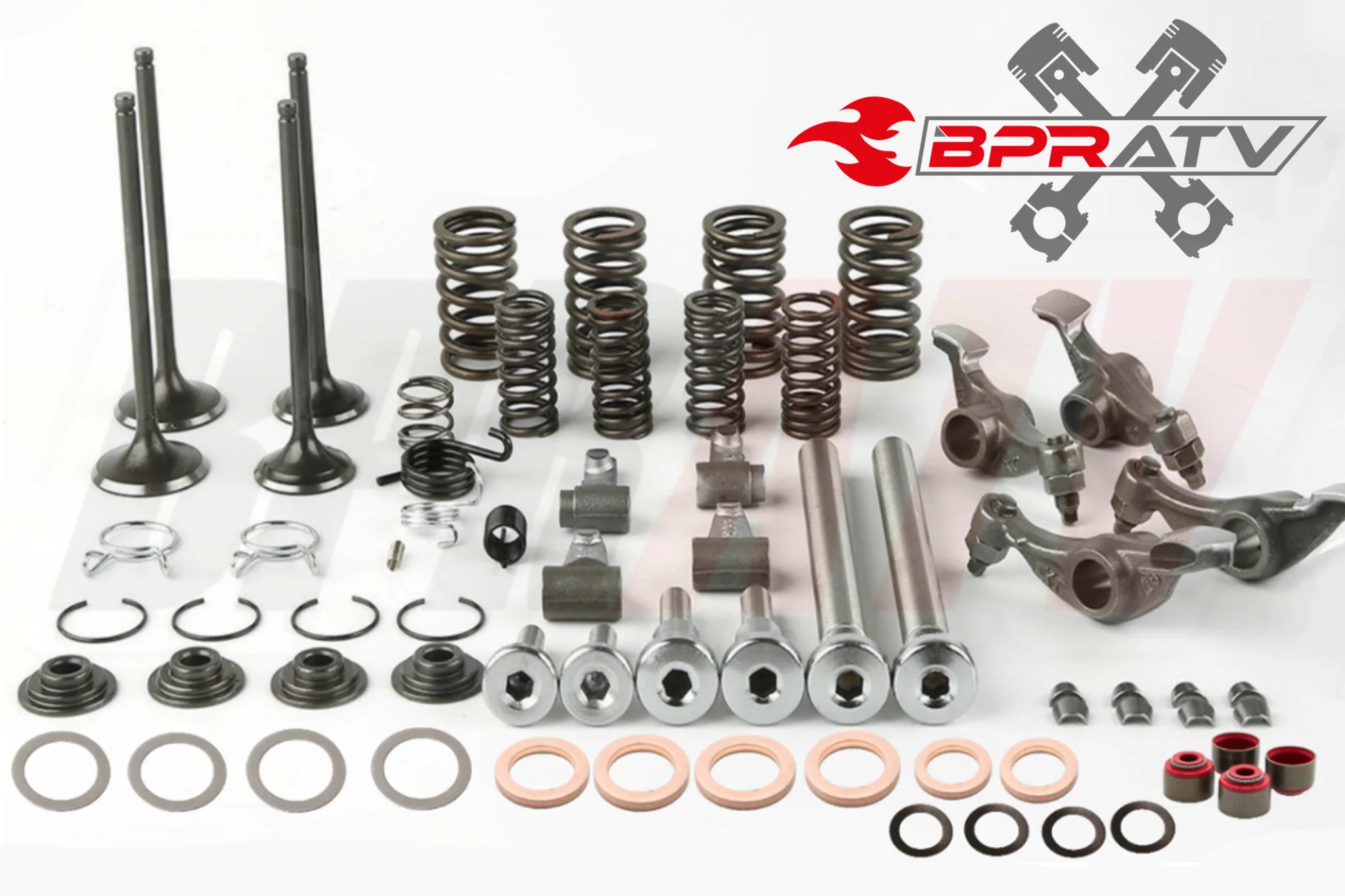 Honda TRX400EX Assembled Cylinder Head Stage 2 Hot Cams WISECO Chain Cometic Kit - Image 29