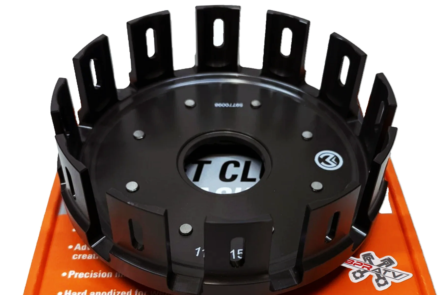 Honda TRX450R 450ER Moose Billet Clutch Basket Fibers Steels Springs +Clutch Kit - Image 11