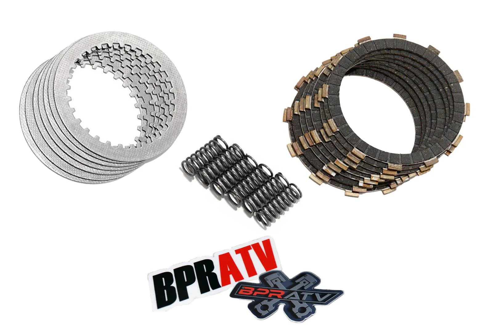 Honda TRX450R 450ER Moose Billet Clutch Basket Fibers Steels Springs +Clutch Kit - Image 18