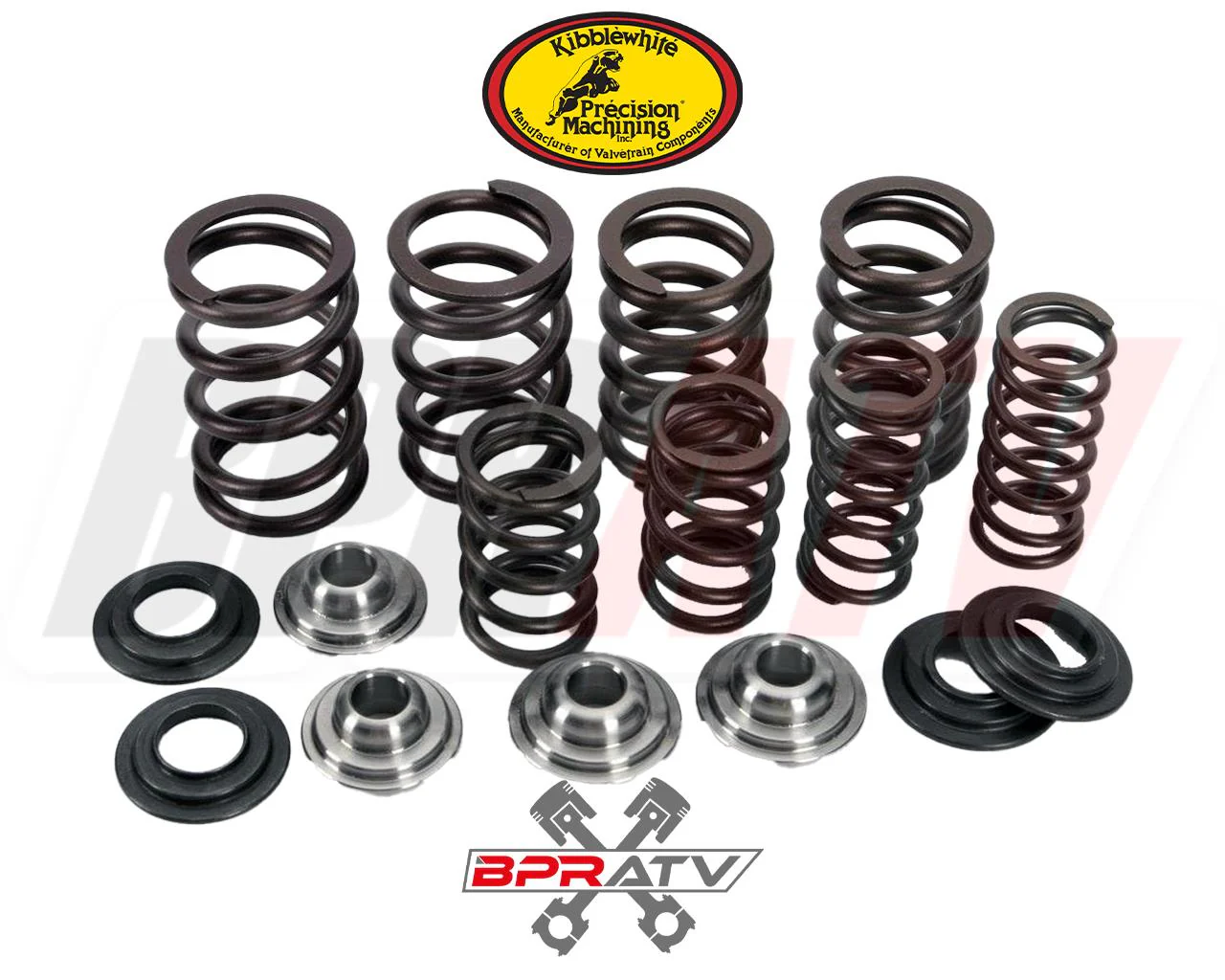 Honda TRX450R Kibblewhite Black Diamond Valves Titanium Spring Kit & Seals 04-05 - Image 8