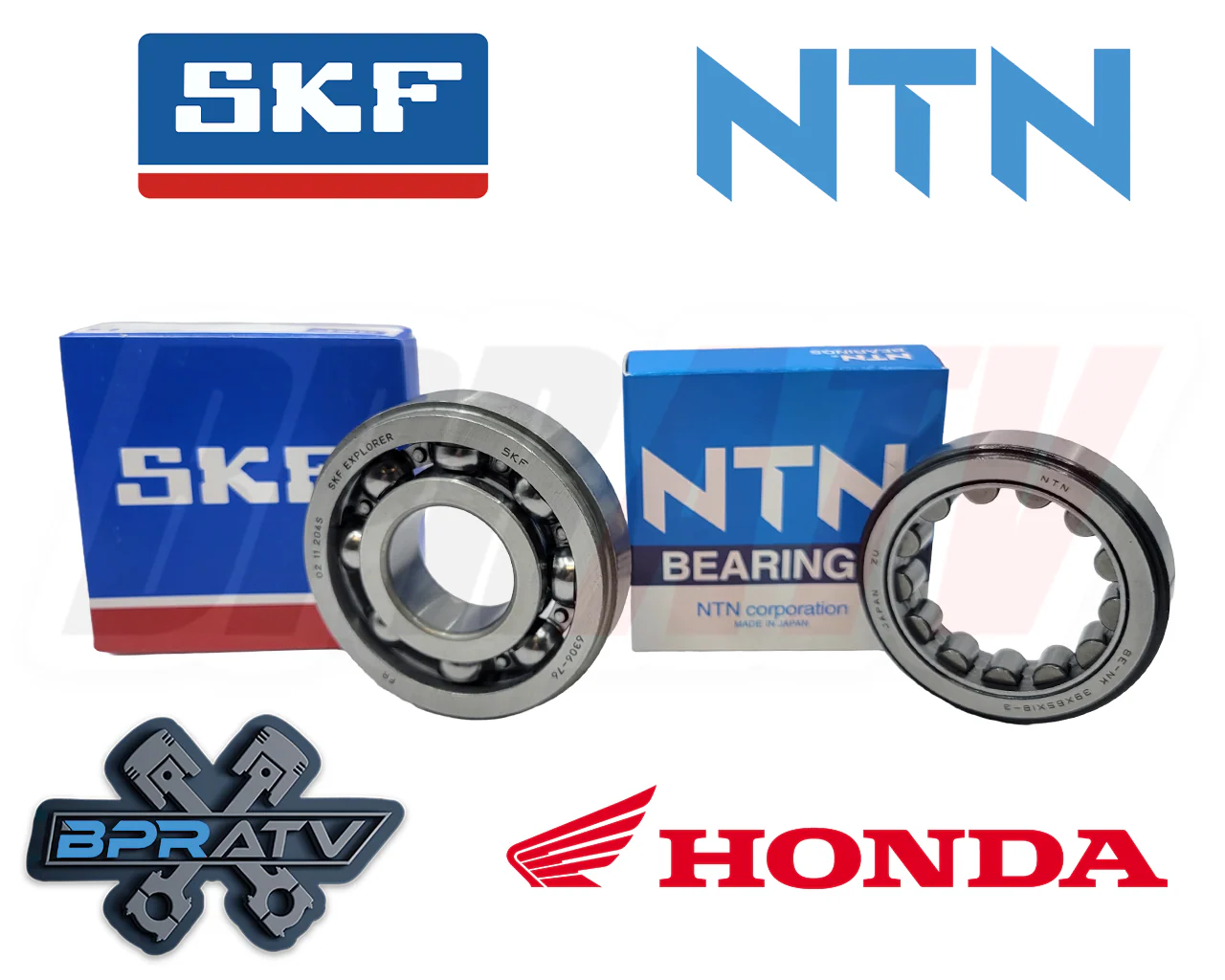 Honda TRX450R TRX 450R Hot Rods Crankshaft Main Crank Bearings & Seal Kit '06-14 - Image 17