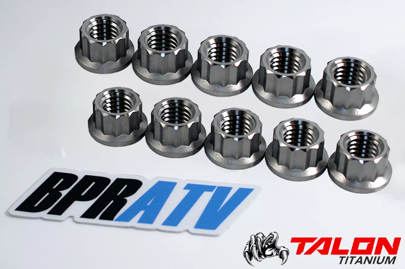 Honda TRX450R TRX 450R TITANIUM Lug Nut Complete Set Front Rear Kit Set of 16 - Image 3
